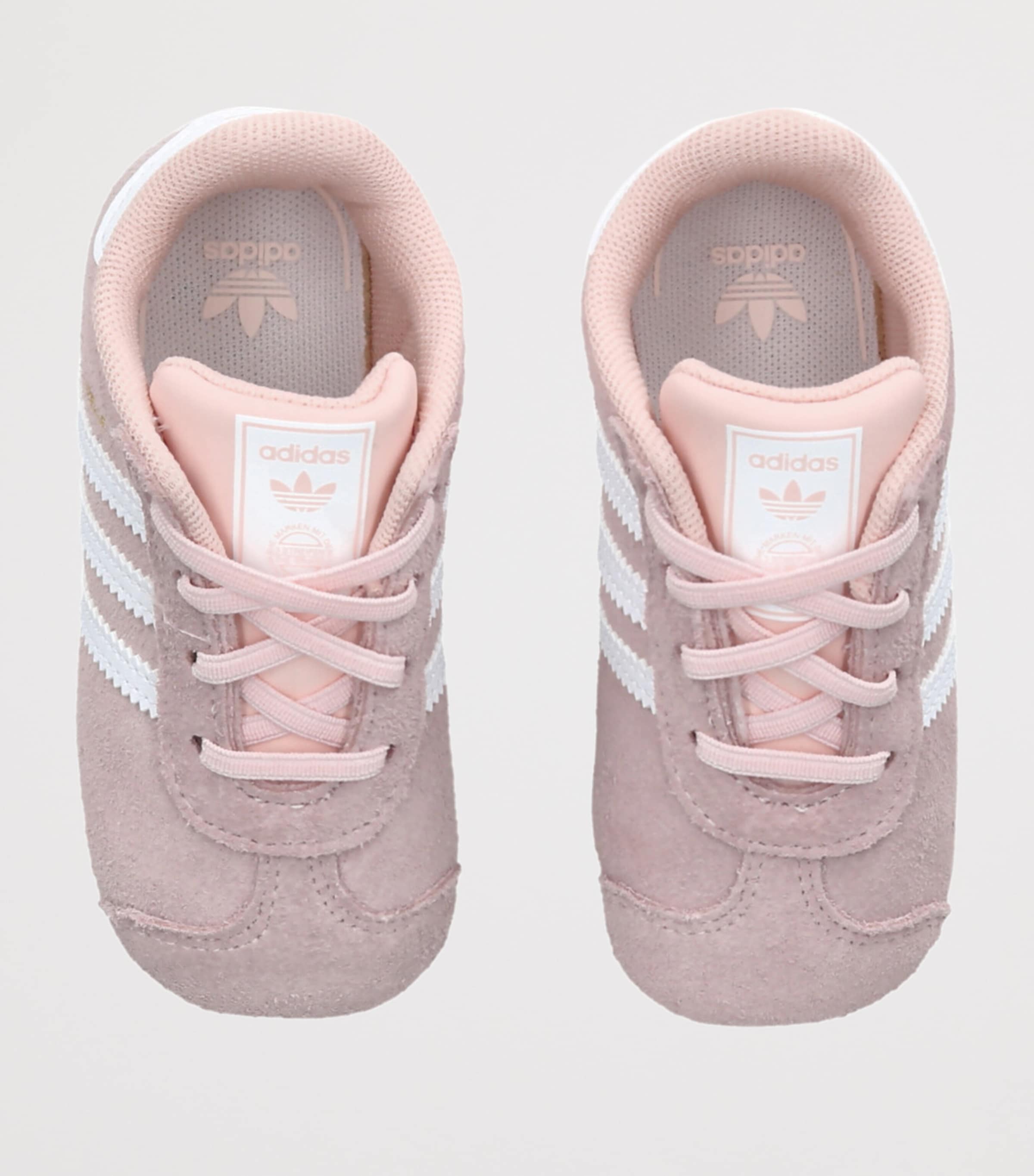 Gazelle Crib Sneakers PALE PINK Image 4