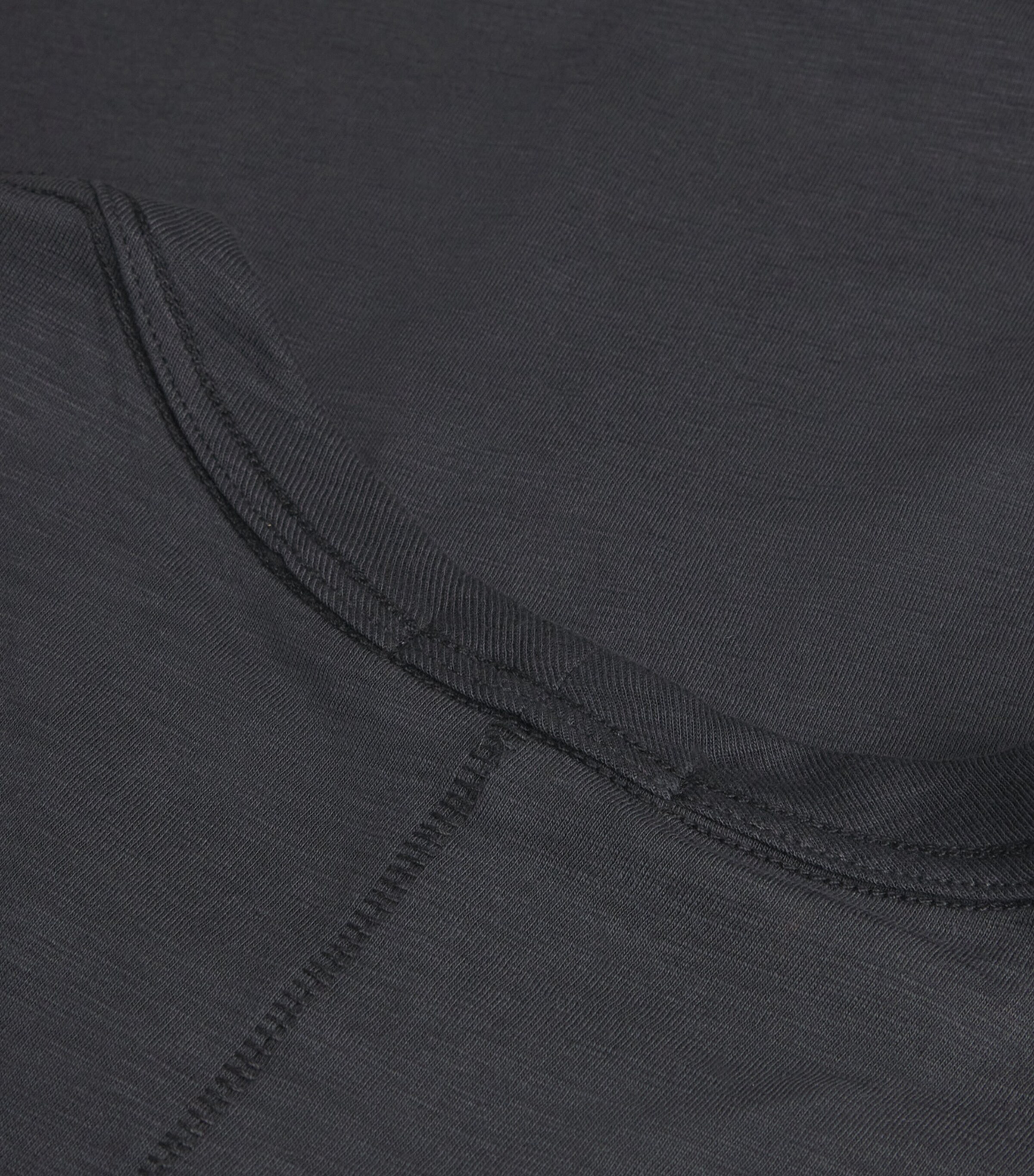 Pima Cotton The Slub T-Shirt BLK Image 5