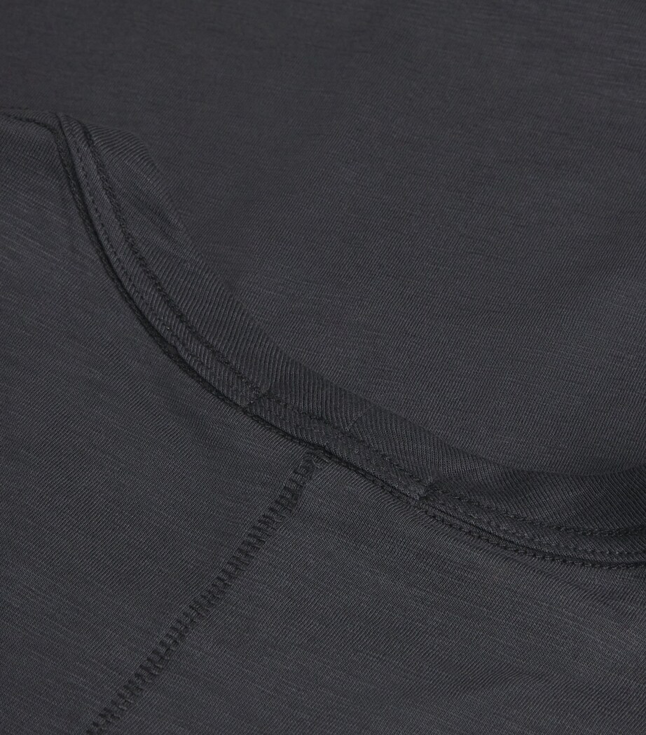 Pima Cotton The Slub T-Shirt BLK Image 5