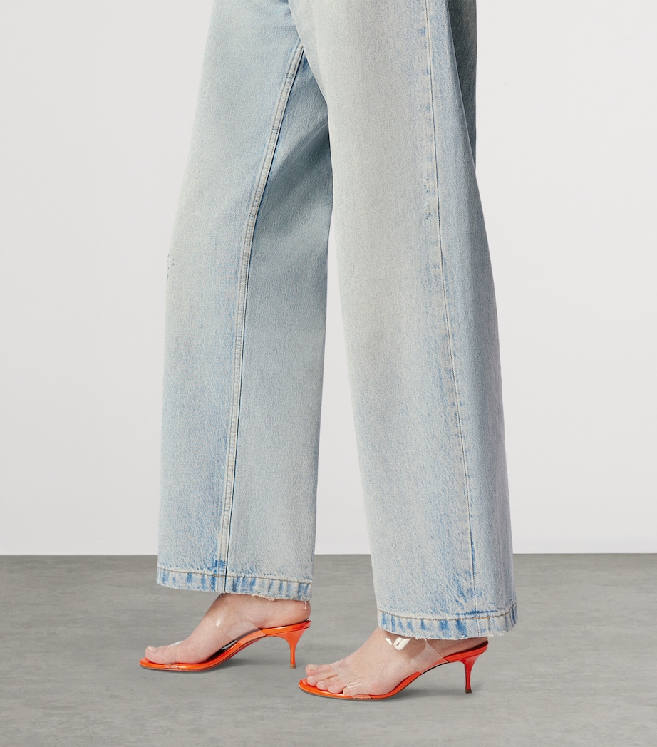 Just Nothing Leather Heeled Sandals 55 O411 Image 2