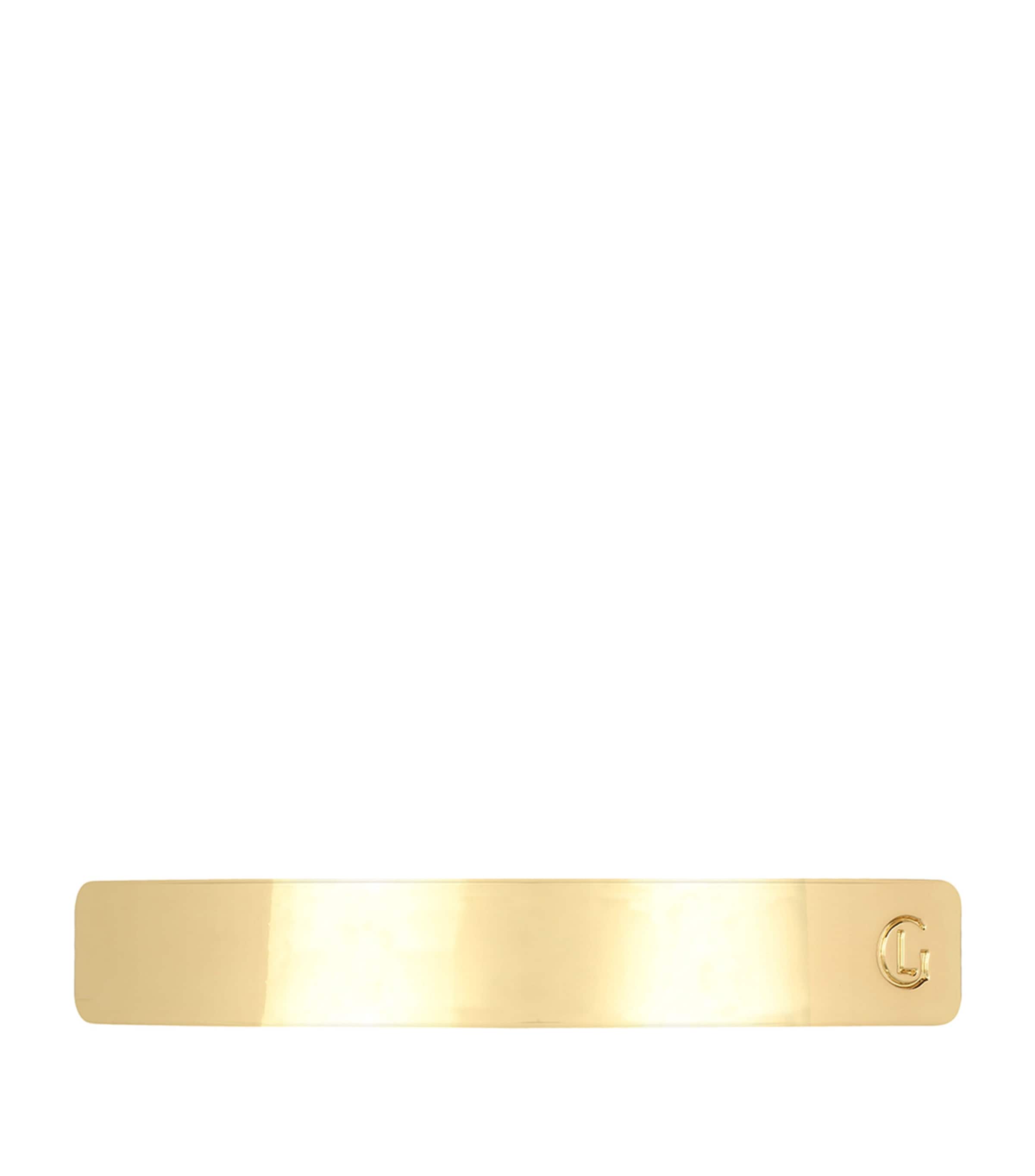 Leonor Greyl Engraved Logo Hair Clip