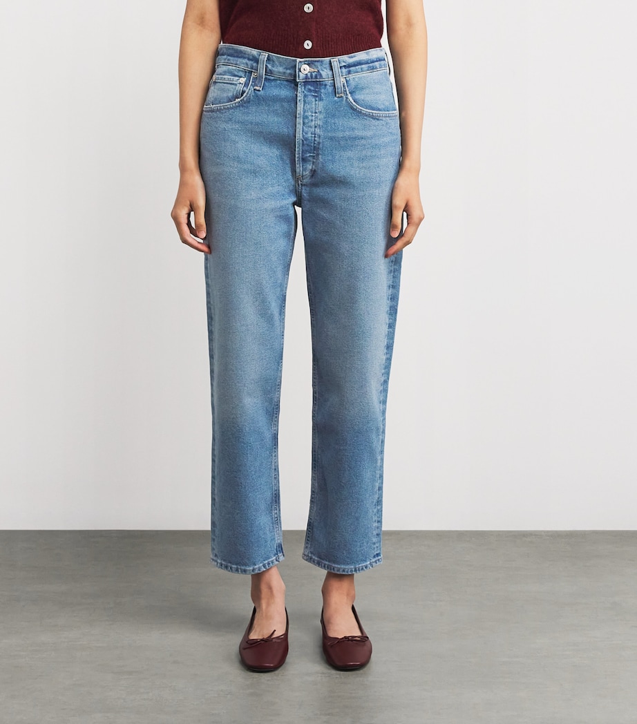 High-Waist Delfina Straight Jeans ELSINORE Image 3