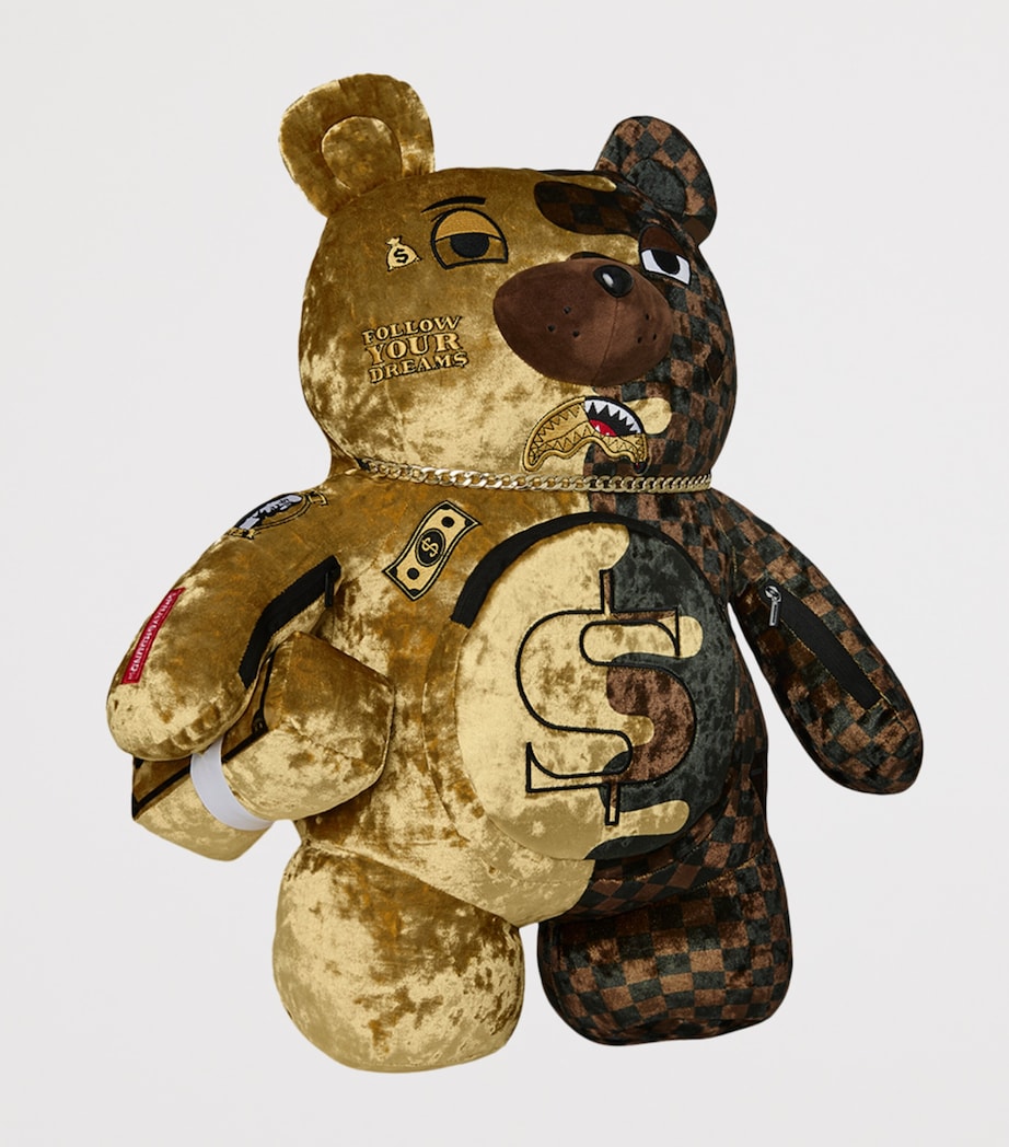 Sprayground Moneybear Backpack Gold Image 2