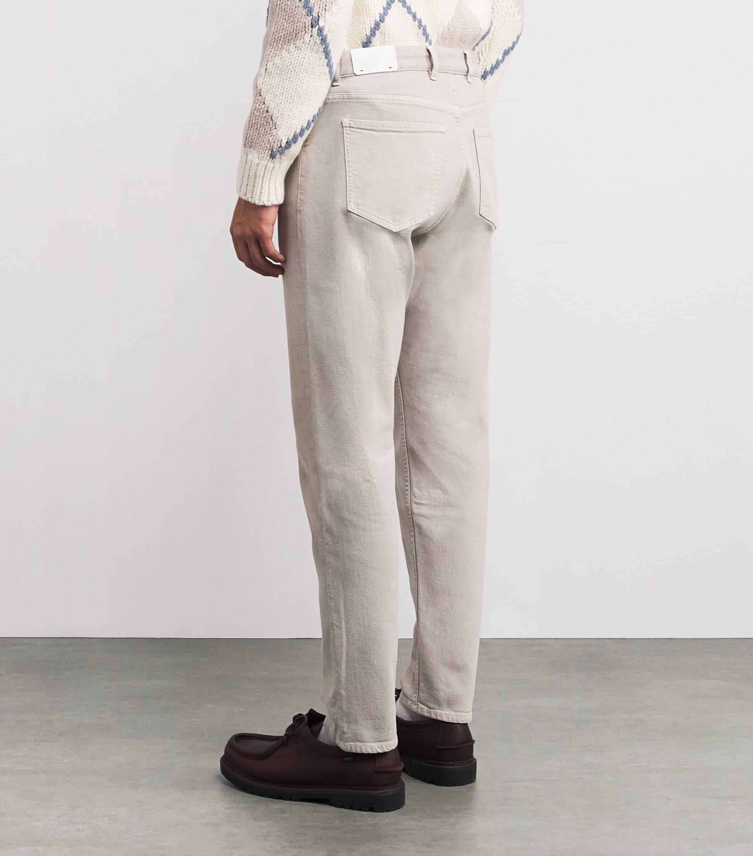 Straight-Leg Jeans GRIGIO Image 4