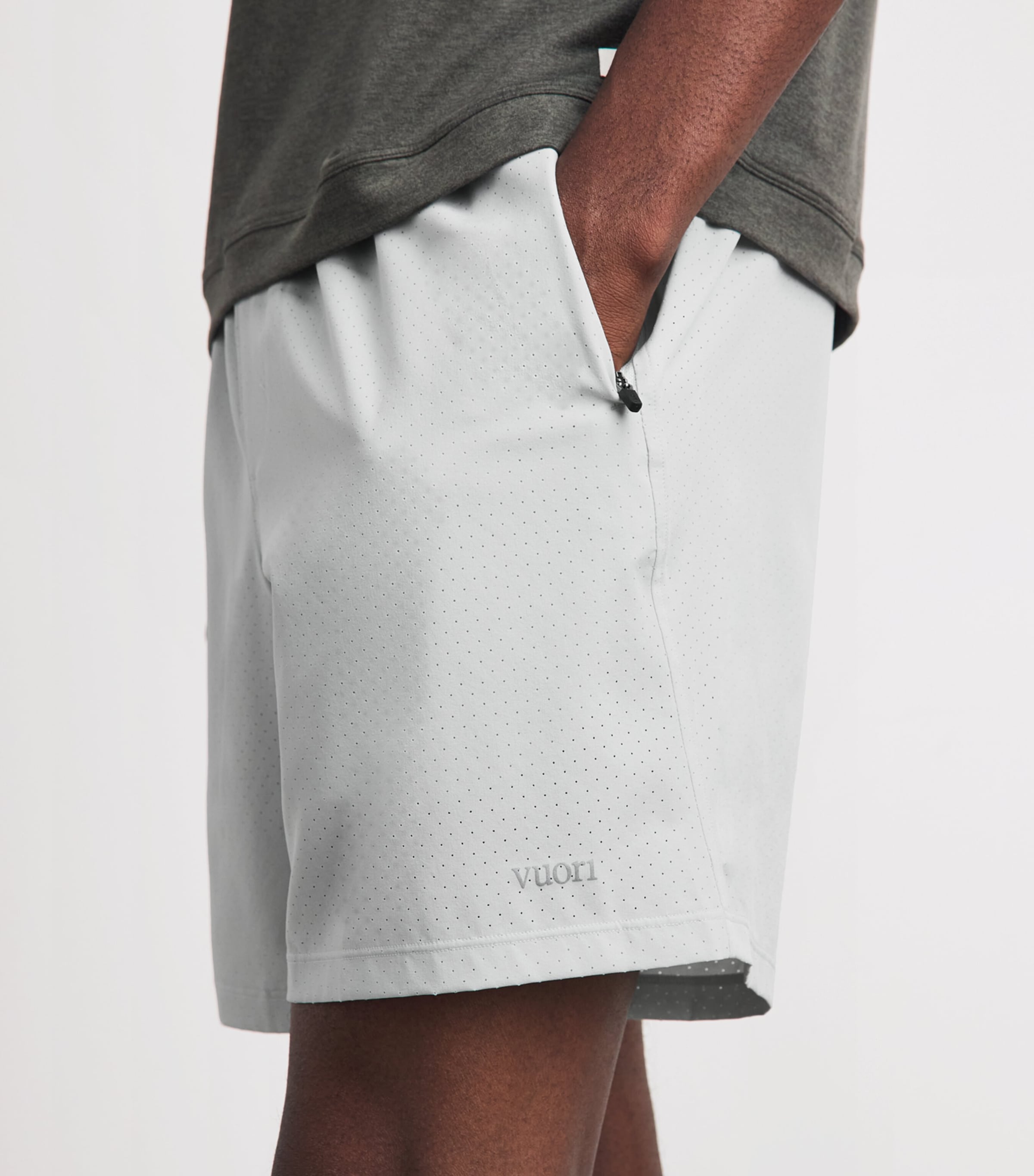 VUORI Mens Kore Breathe Lined Shorts Bze Breeze Image 3