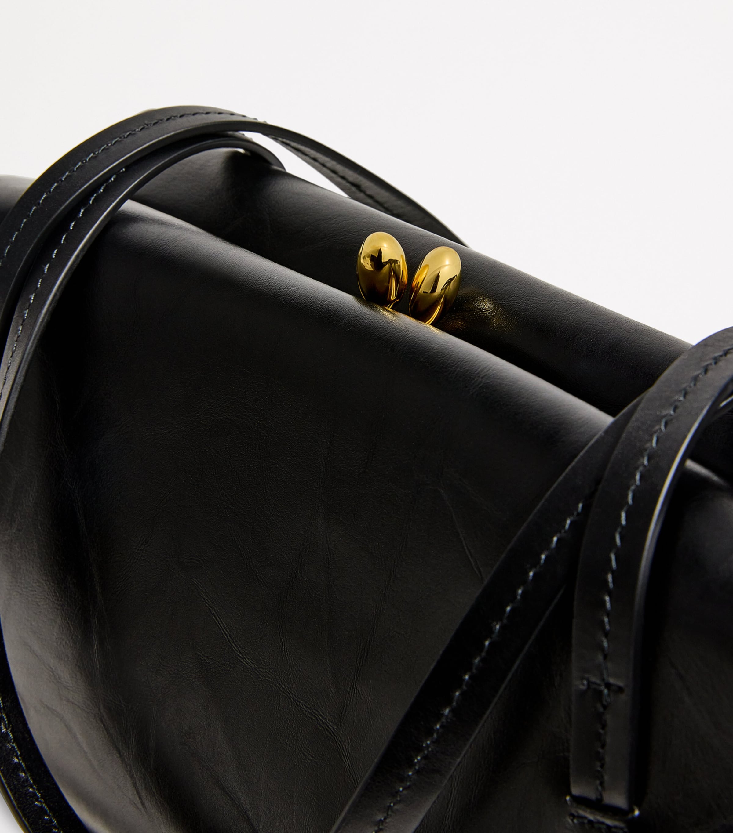 Jil Sander Leather Gojo Pillow Shoulder Bag | Harrods US