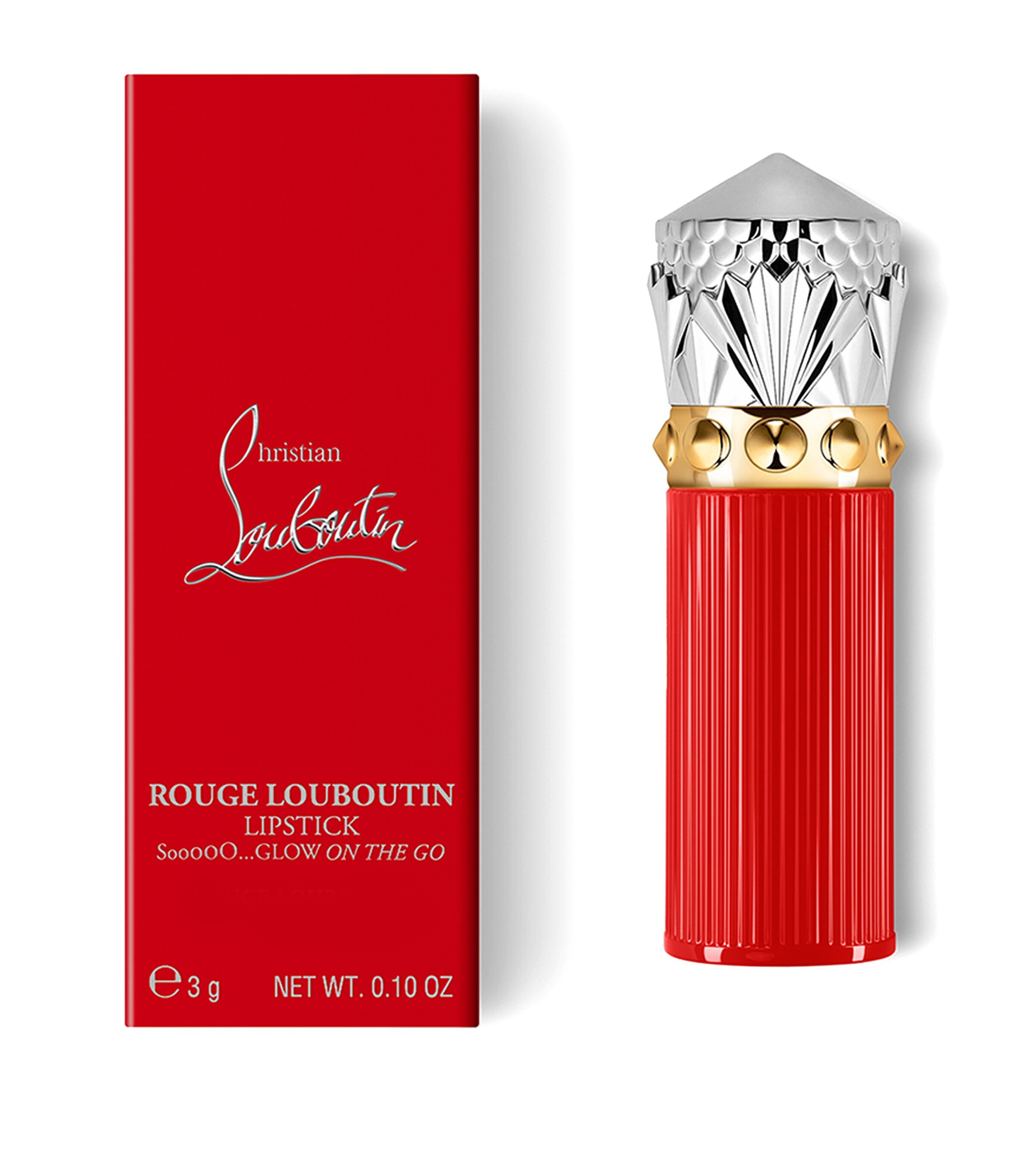 Christian Louboutin Rouge Louboutin SooooO…Glow On The Go Lipstick Peach Cabaret Image 7