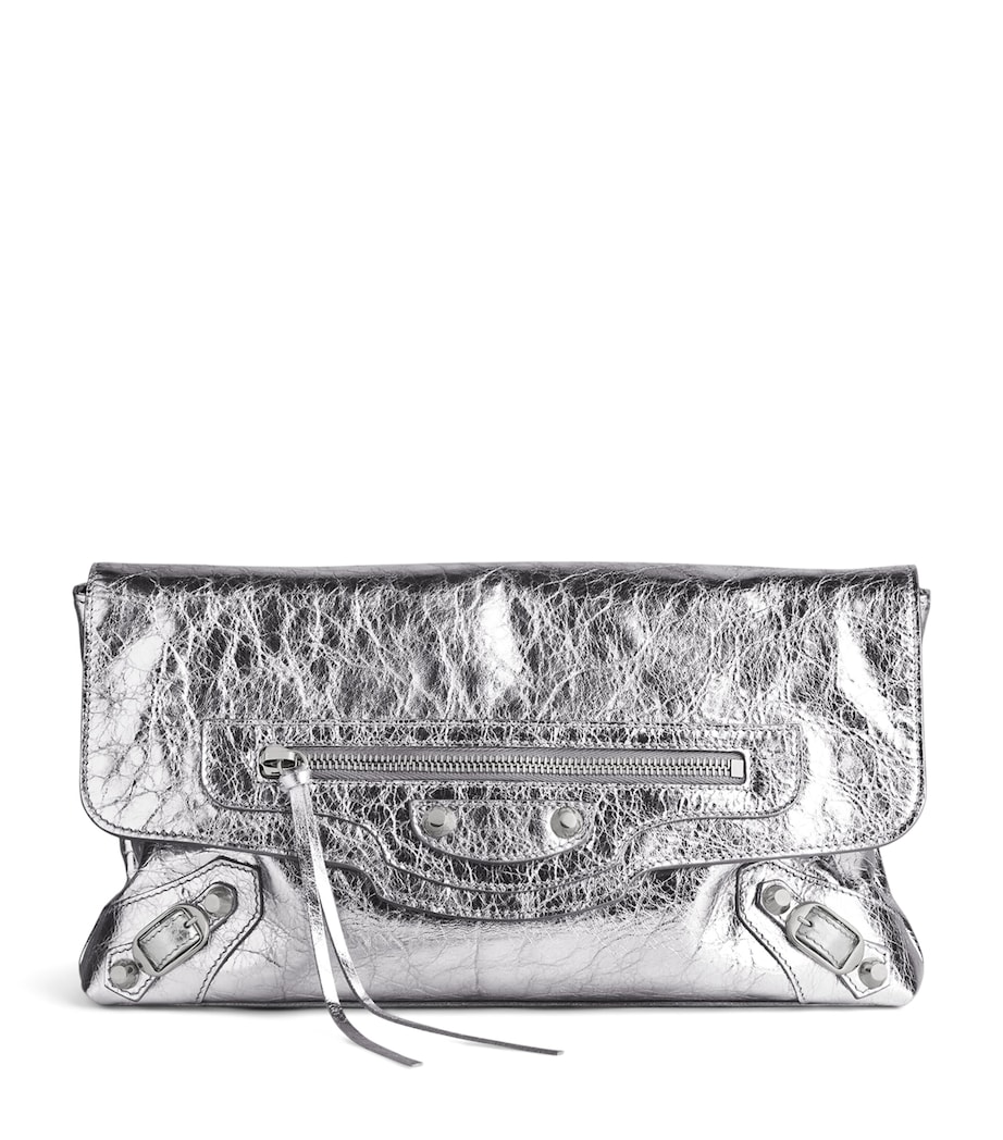 Balenciaga Lambskin Le City Clutch Bag Image 1