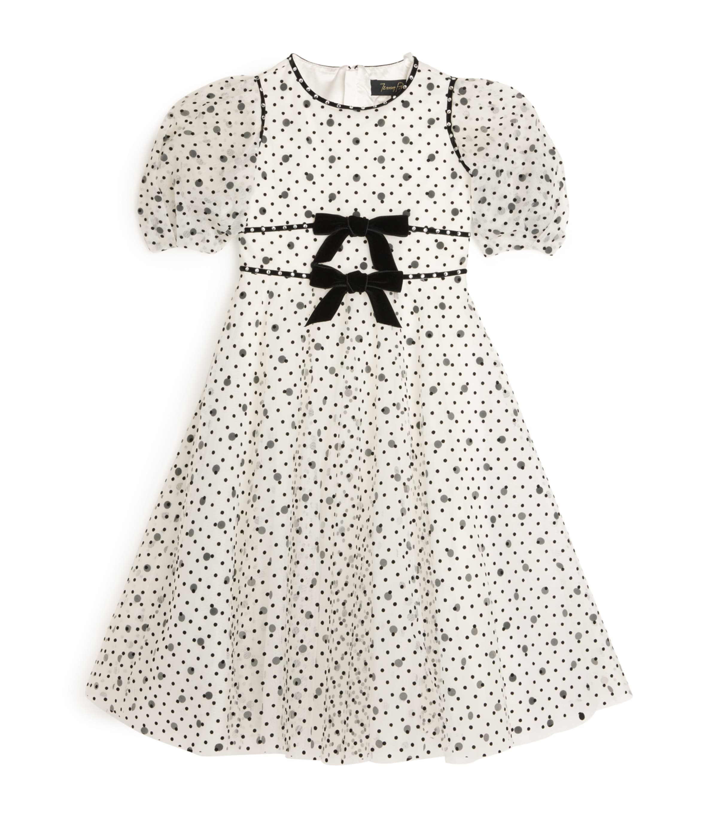 JENNY PACKHAM TULLE POLKA DOT JESSICA DRESS