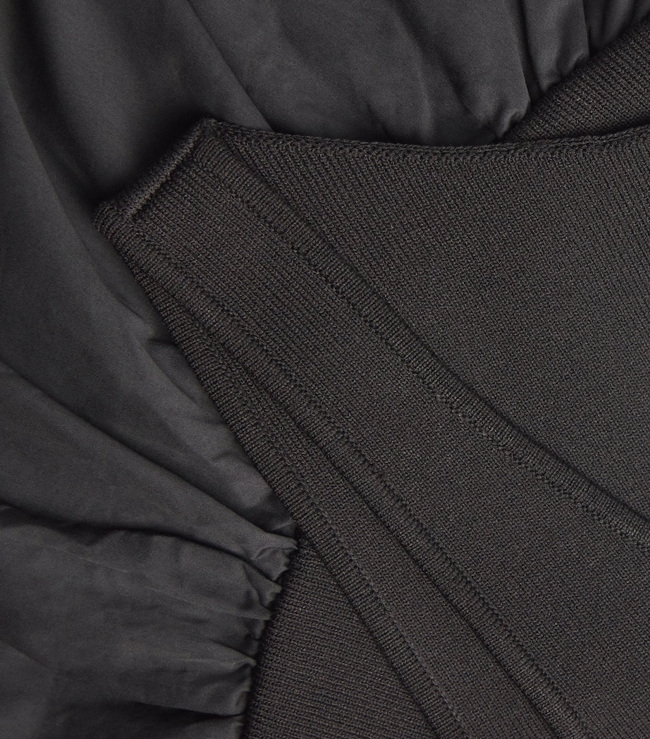 Cut-Out Maxi Dress BLACK Image 5