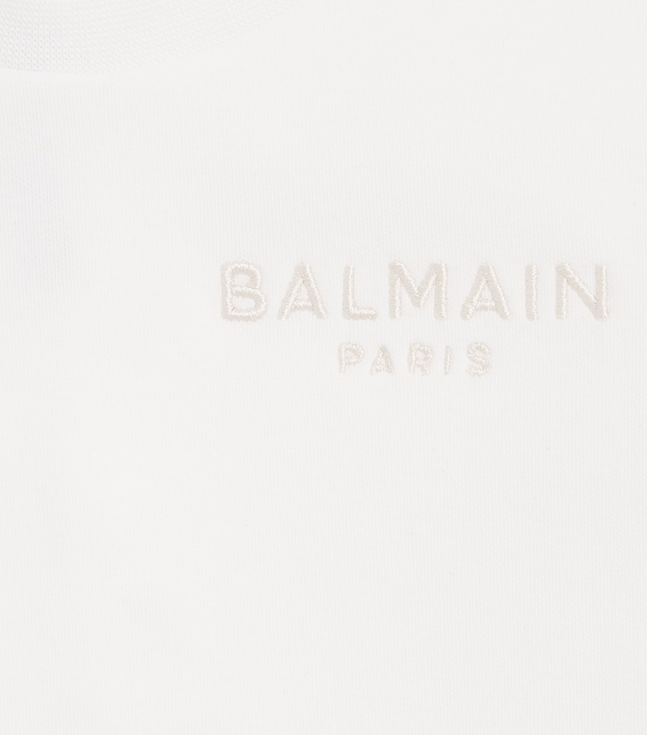 Cotton Logo All-In-One and Hat Set (3-12 Months) 100BG WHITE/BEIGE Image 4