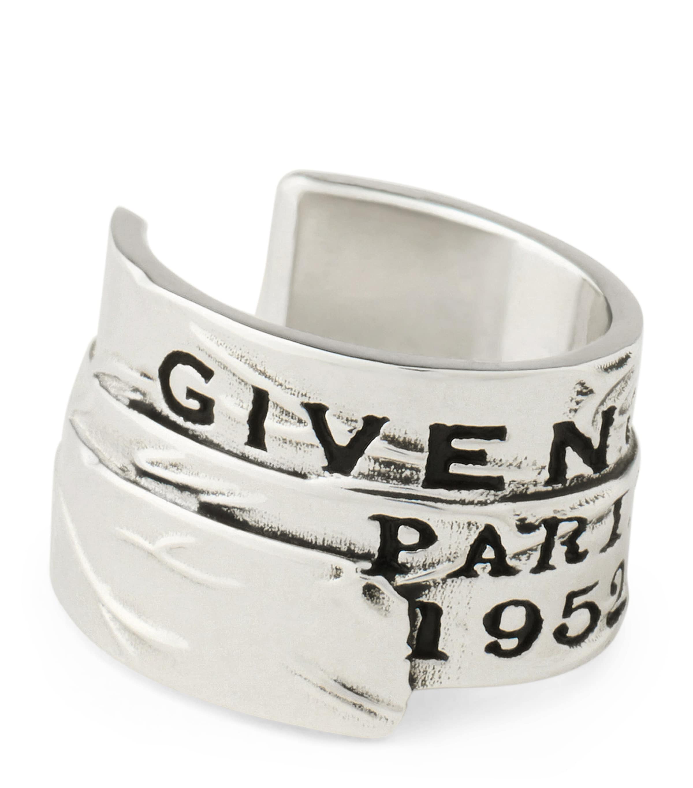 Signature Tape Ear Cuff ANTIC SILVERY Image 1