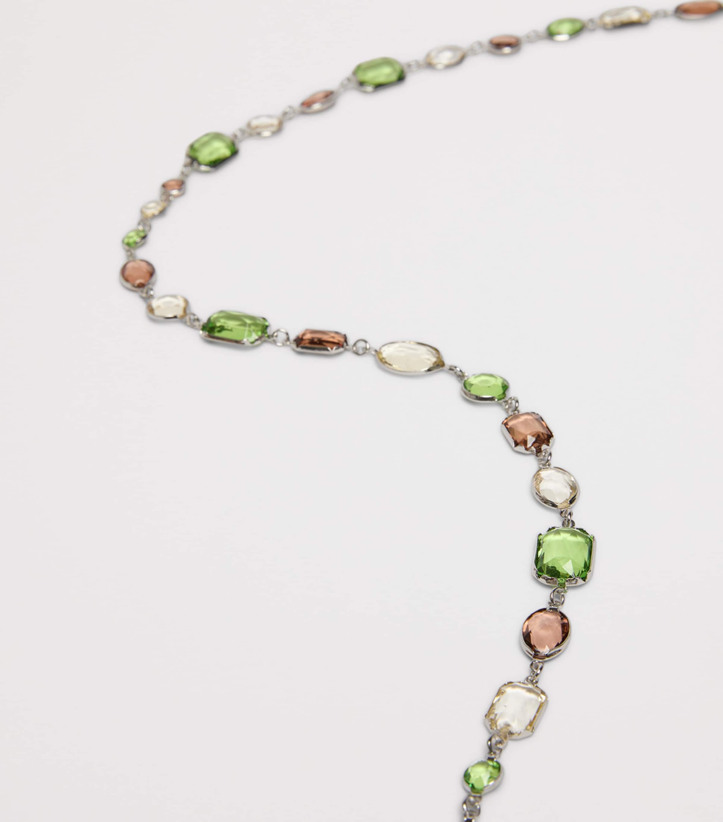Marina Rinaldi Crystal-Embellished Necklace Green Image 2
