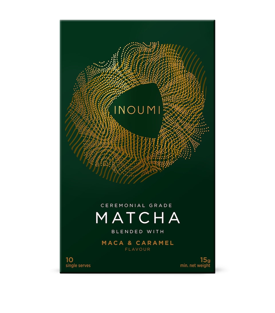 Ceremonial Grade Maca & Caramel Matcha Sachets (Pack of 10)
