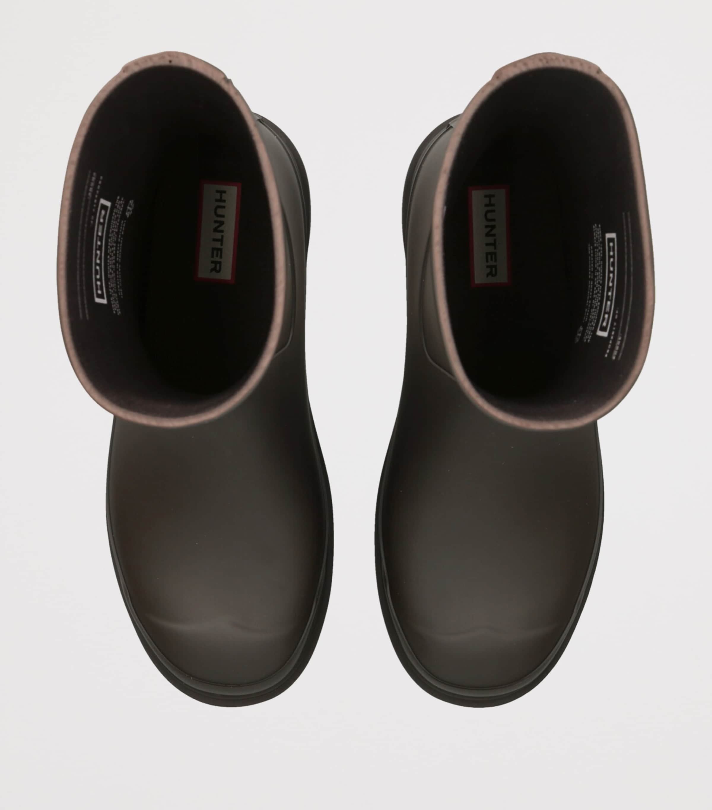 Downpour Short Wellington Boots BROWN Image 4