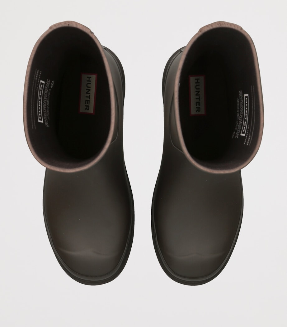 Downpour Short Wellington Boots BROWN Image 4