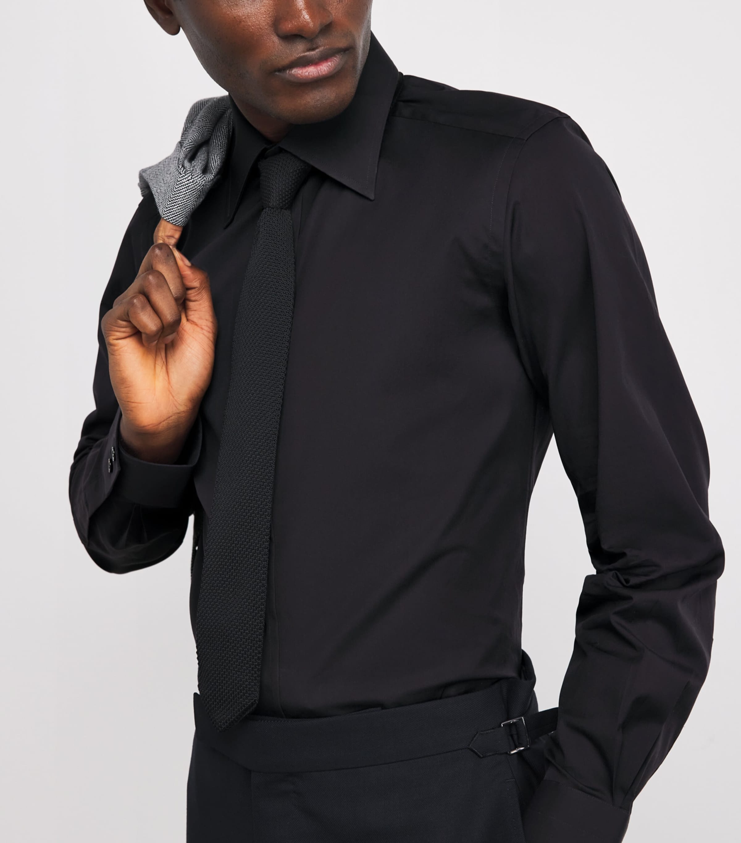 Cotton Poplin Slim-Fit Shirt LB999 Image 6