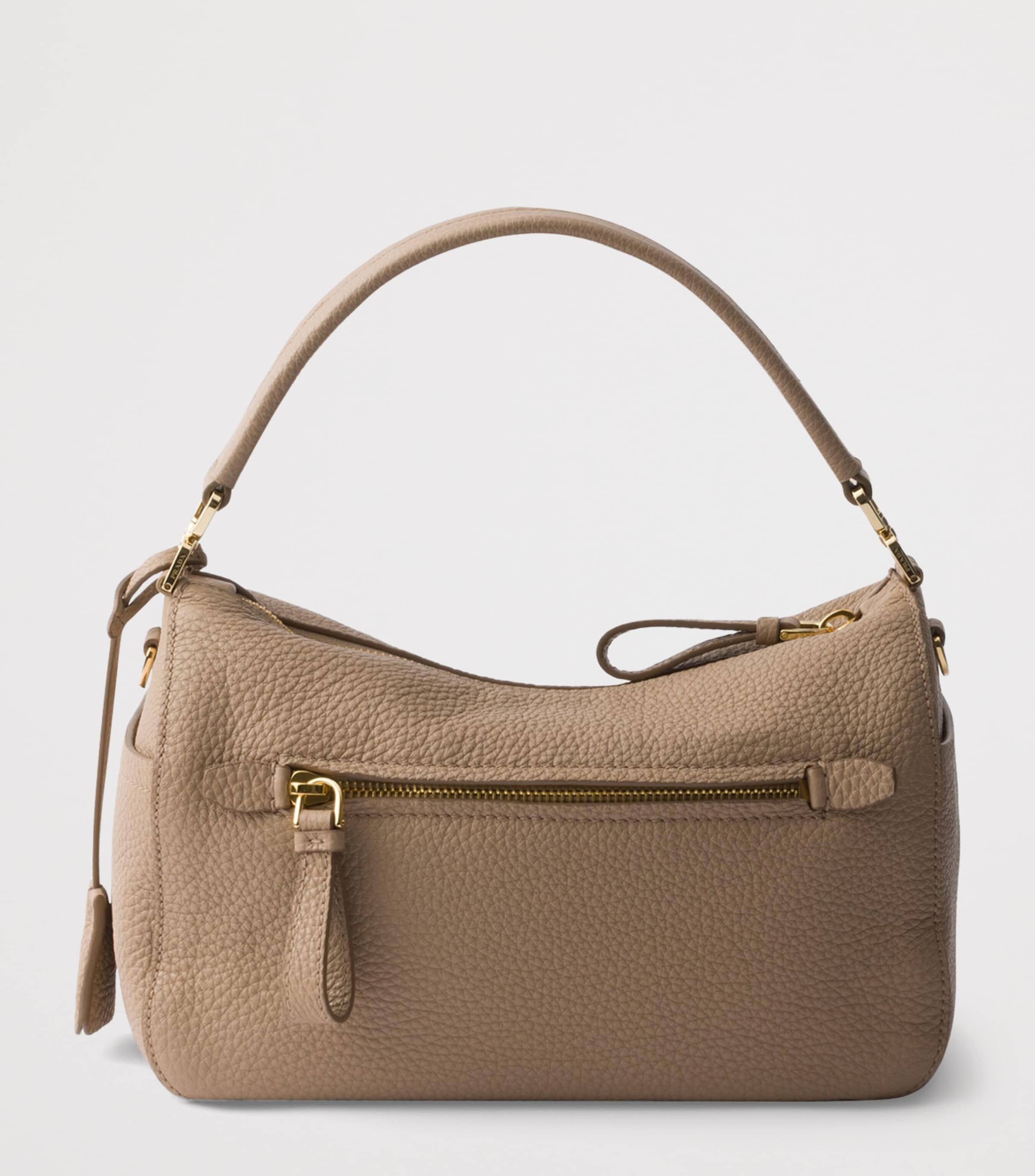 Small Leather Top-Handle Bag F0MUH Image 3