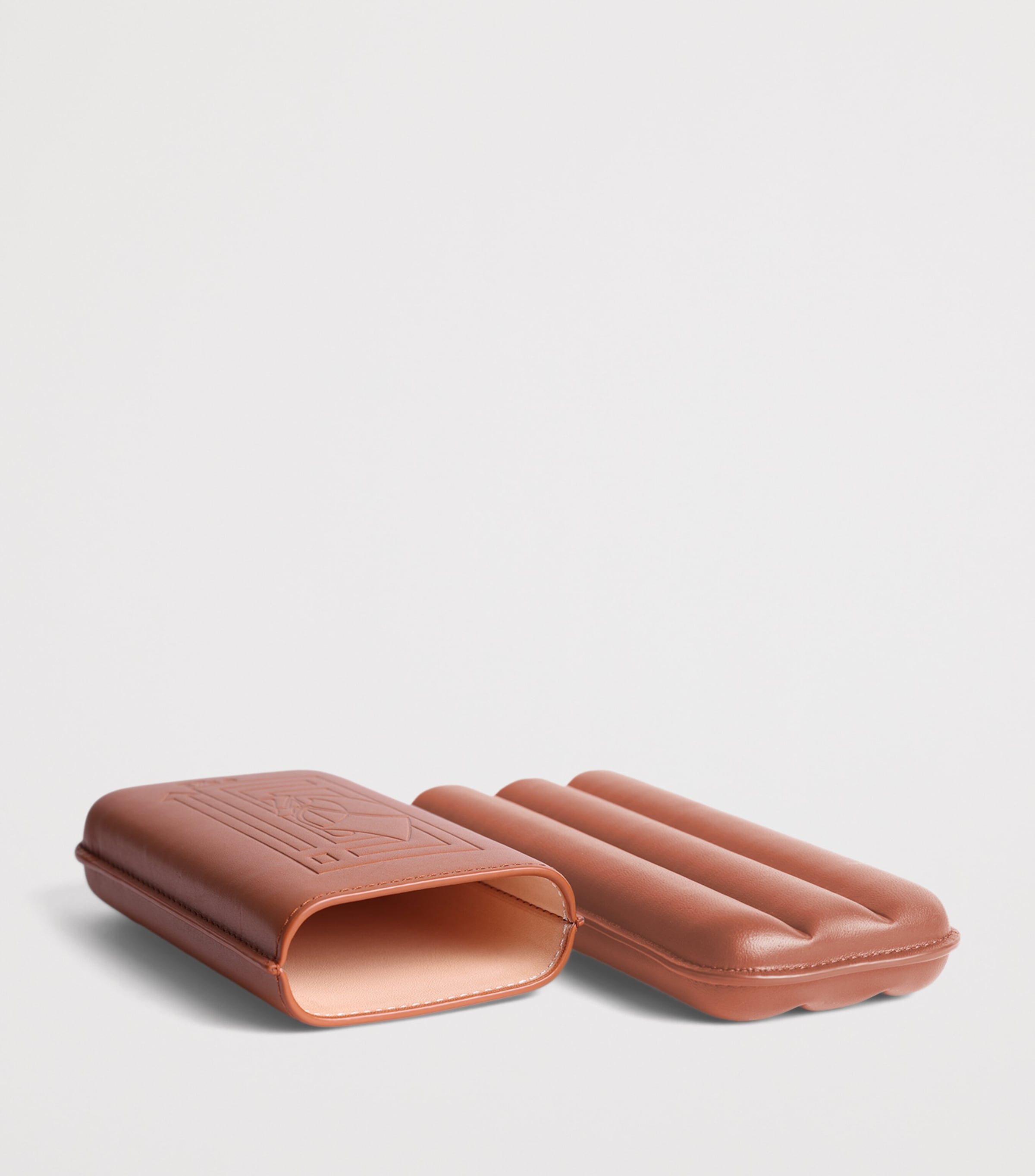 Leather Cigar Case LONDON TAN Image 3