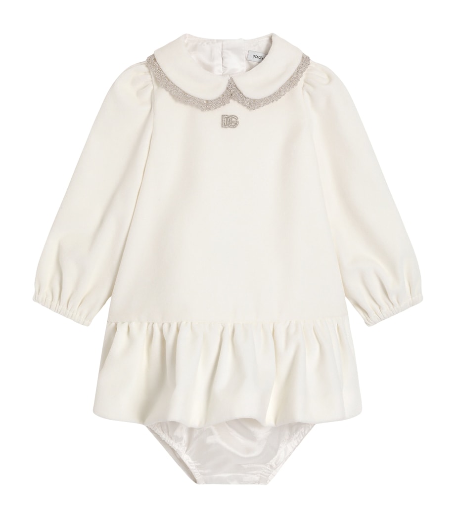 Cotton Collared Bodysuit (3-30 Months) W0001NATUR Image 1
