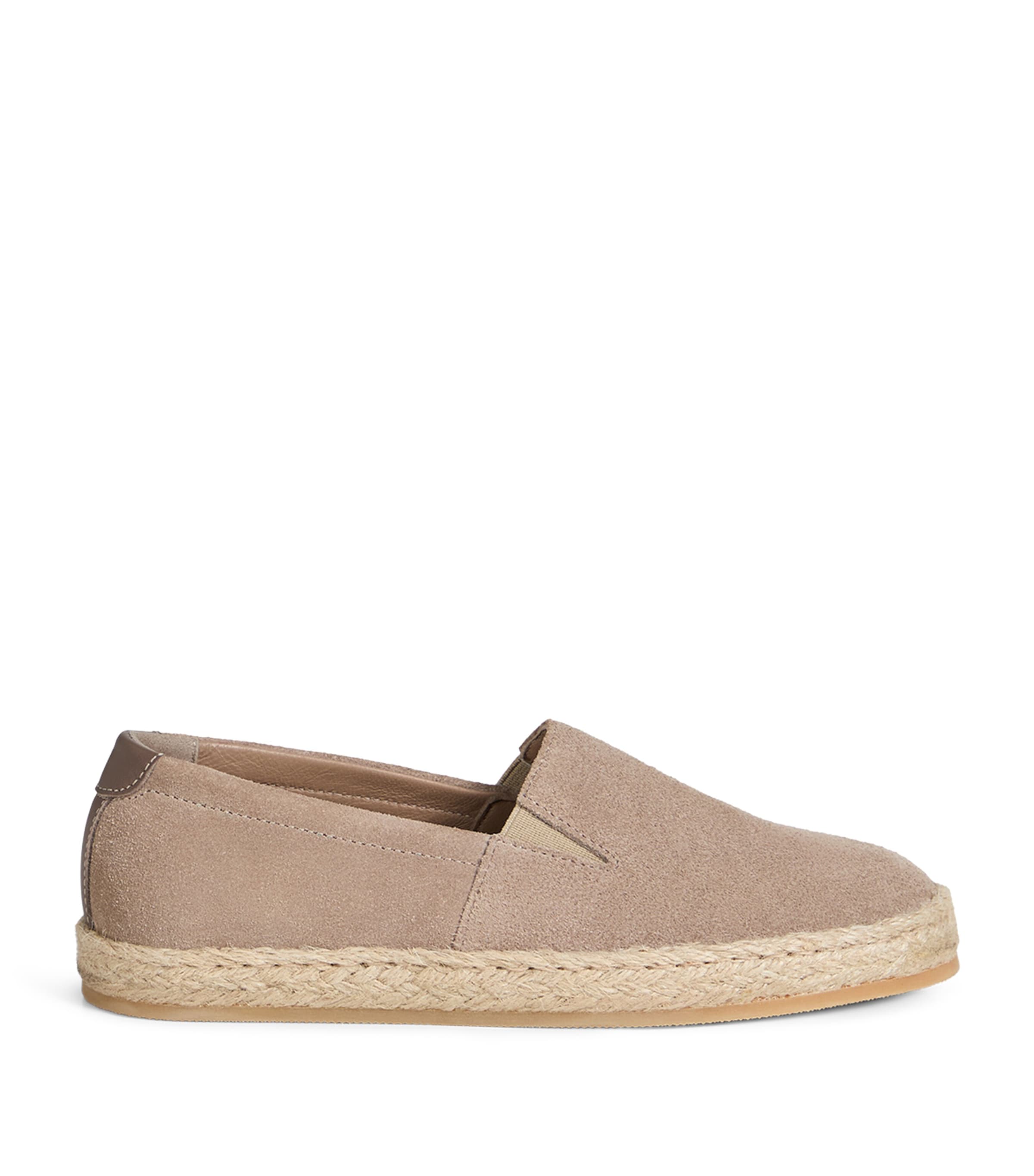 Brunello Cucinelli Kids Beige Suede Espadrilles | Harrods US display picture 3