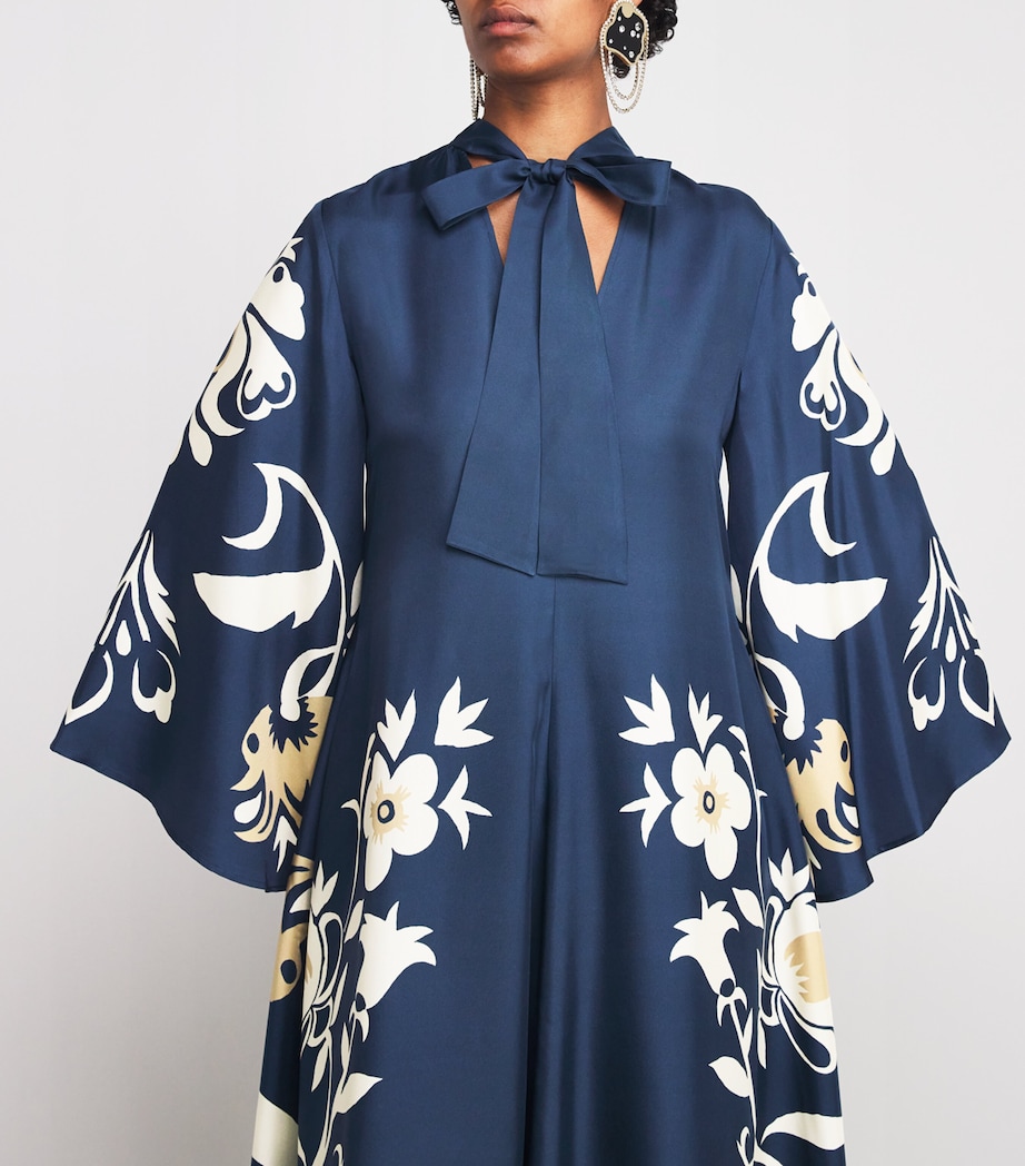 Silk Magnifico Maxi Dress BU03 SELVA PLACEE Image 6