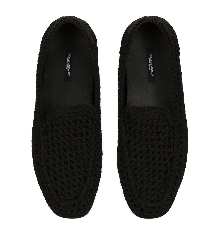 Mesh Loafers 80999-BLACK Image 3