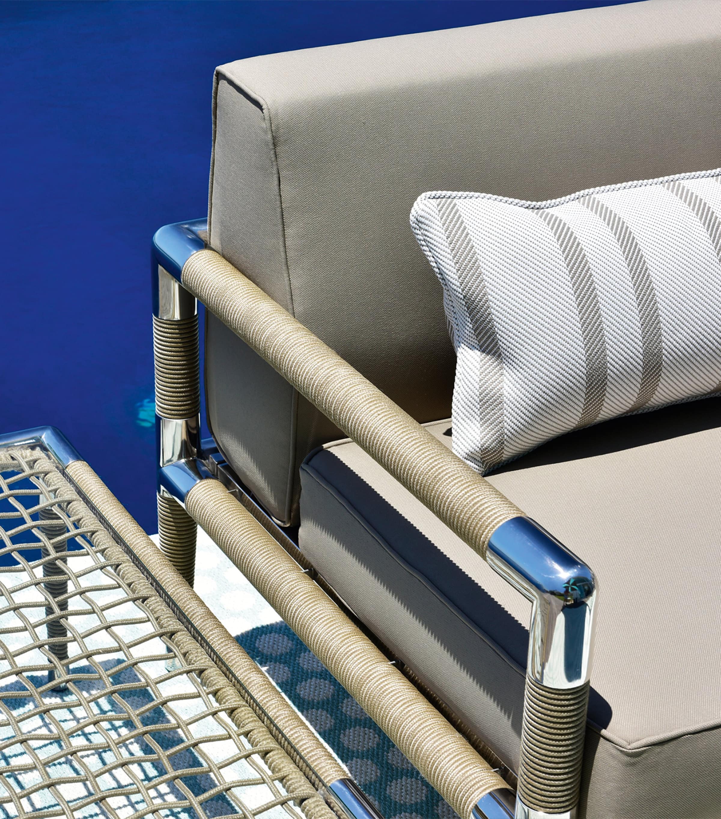 Marina Outdoor Armchair WHITE Image 3