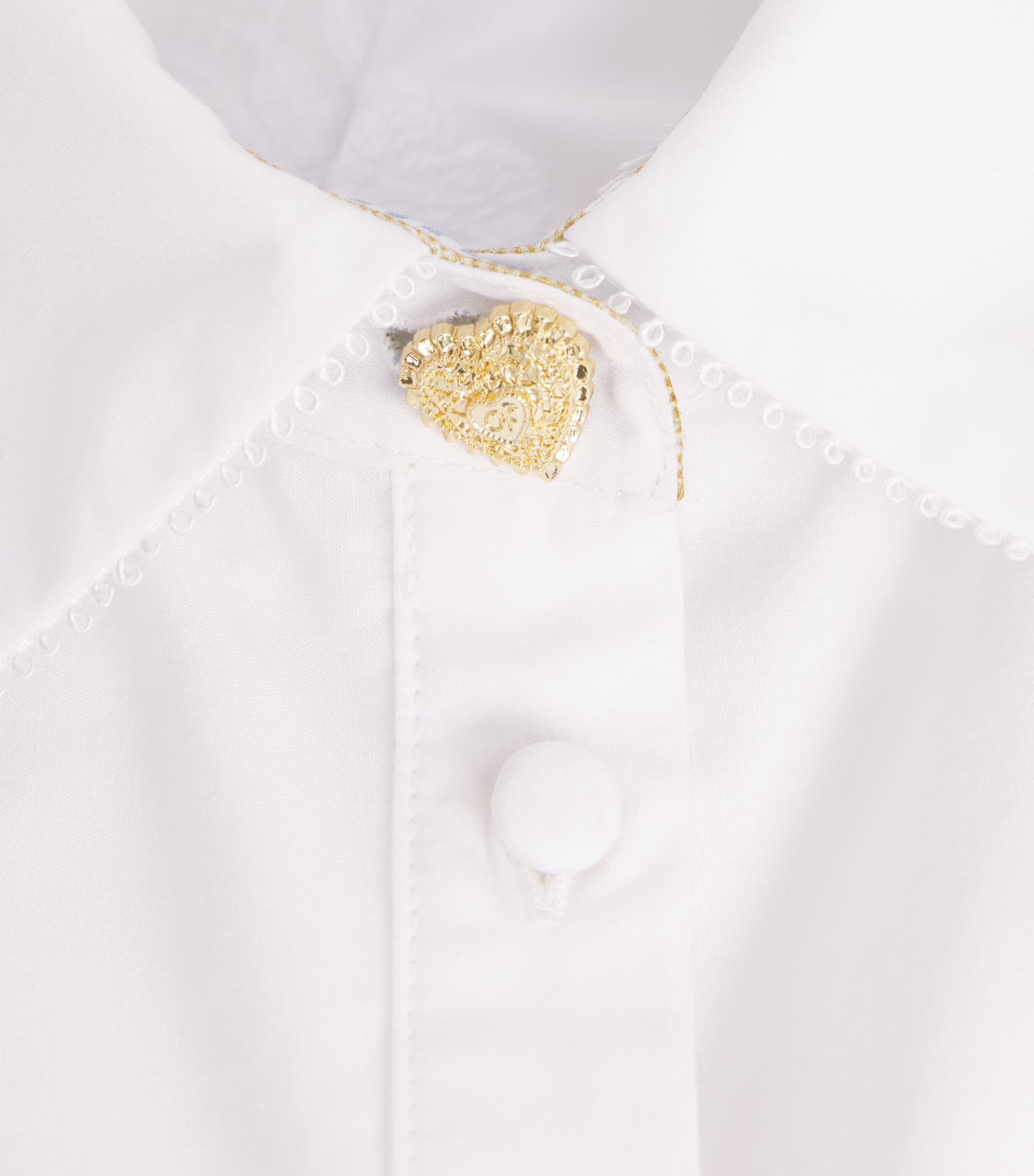 Camilla Womens Cotton Broderie Anglaise Shirt Dandelion Skies Image 6