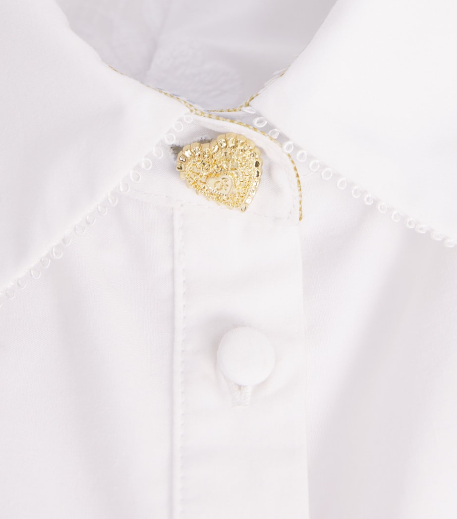 Camilla Womens Cotton Broderie Anglaise Shirt Dandelion Skies Image 6