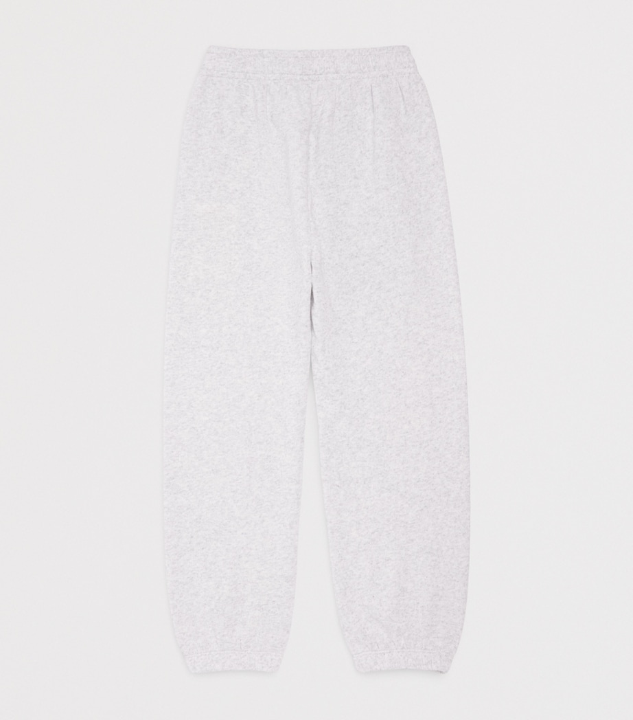 SPORTY & RICH KIDS Vendome Sweatpants (2-14 Years) Heather Gray/navy Image 2