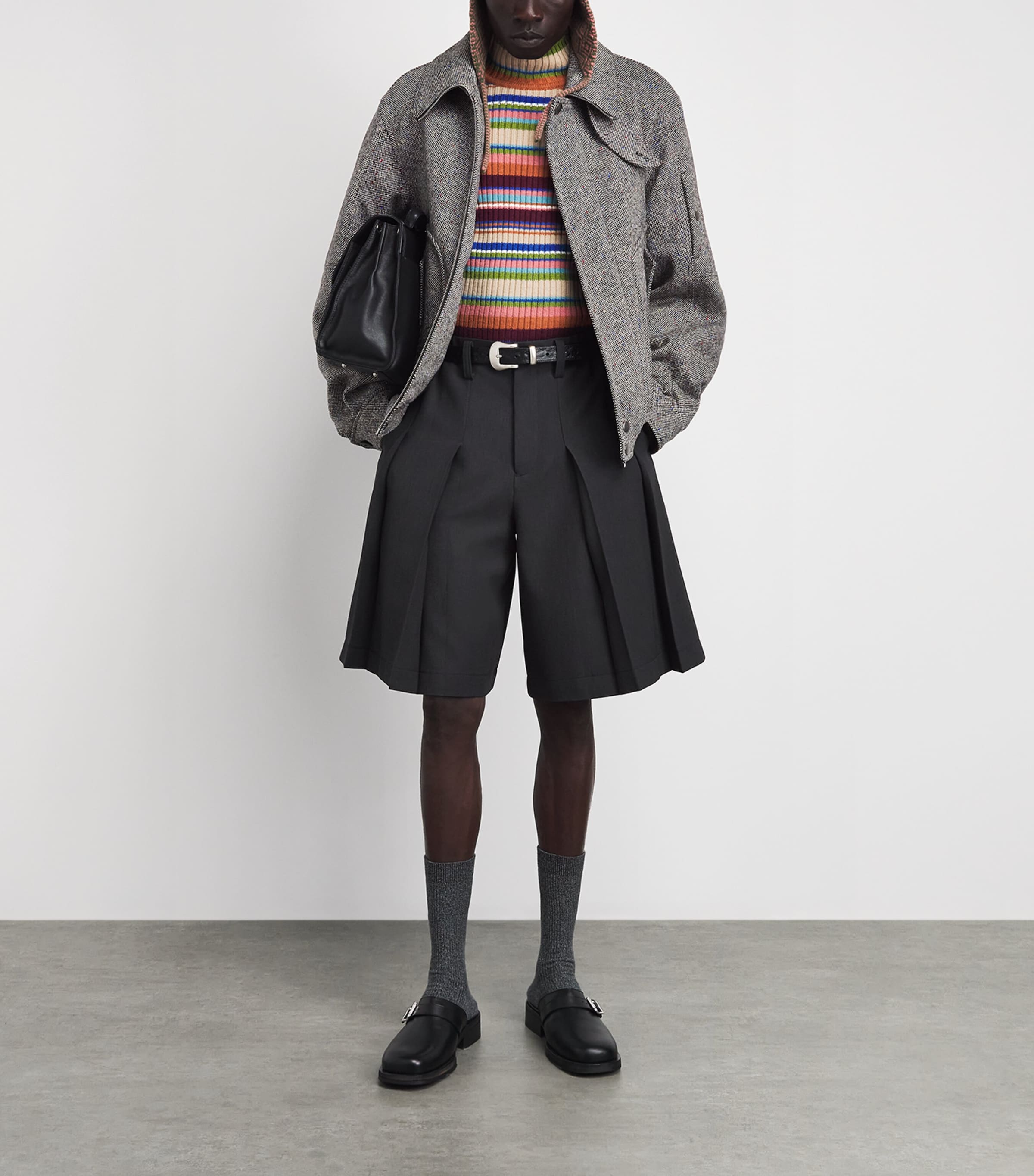DRIES VAN NOTEN Mens Wool Vince Jacket Image 2
