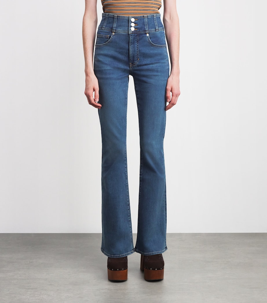 Beverly High-Rise Flared Jeans B0190 VINTAGE RAIN Image 3