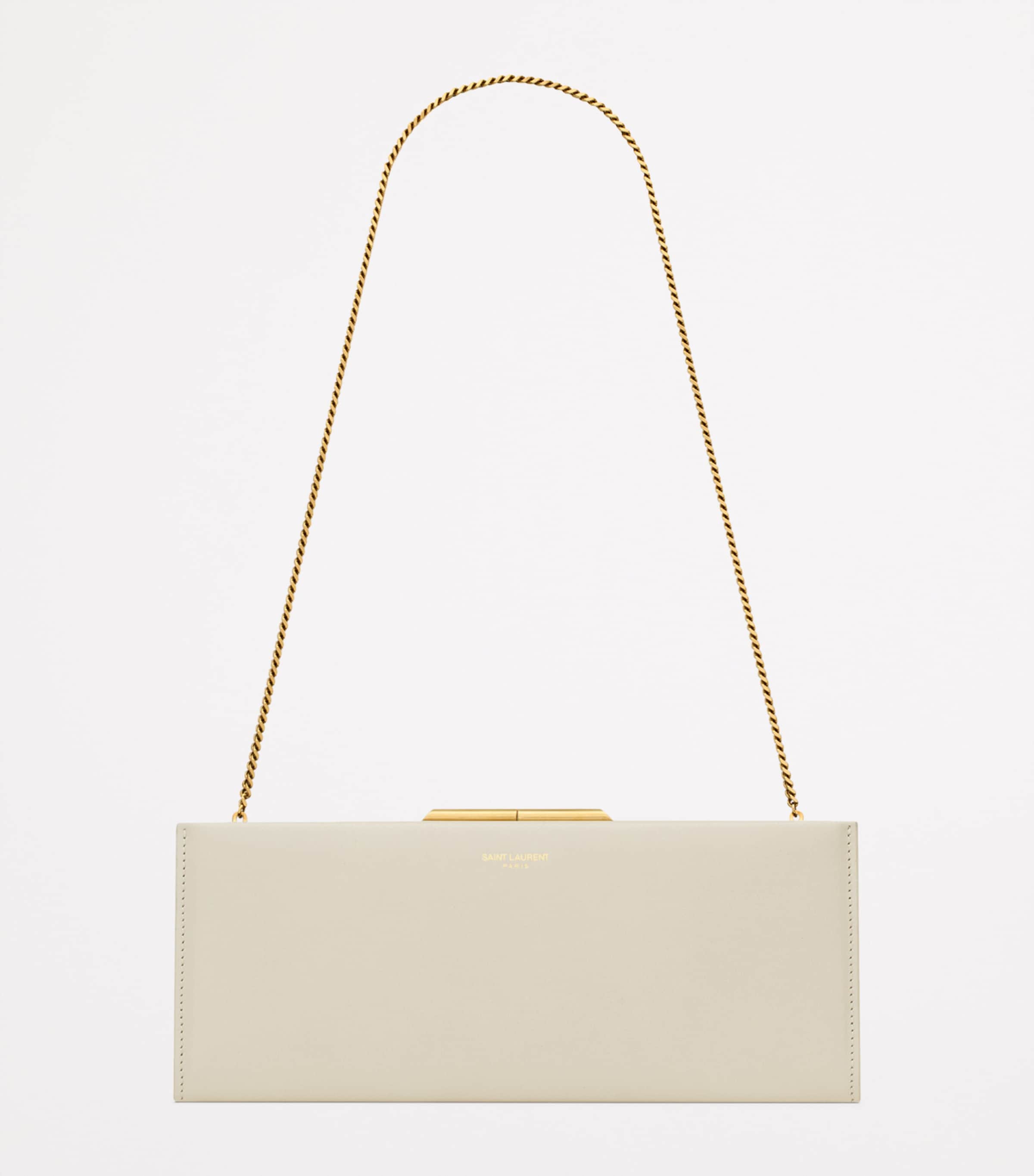 Saint Laurent Calfskin Midnight Clutch Bag Image 2