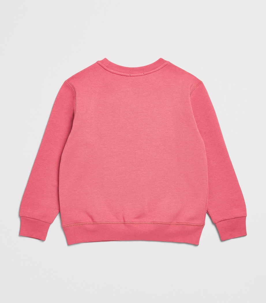 Ralph Lauren Kids Polo Bear Sweatshirt (7-14 Years) Adirondack Berry Image 2