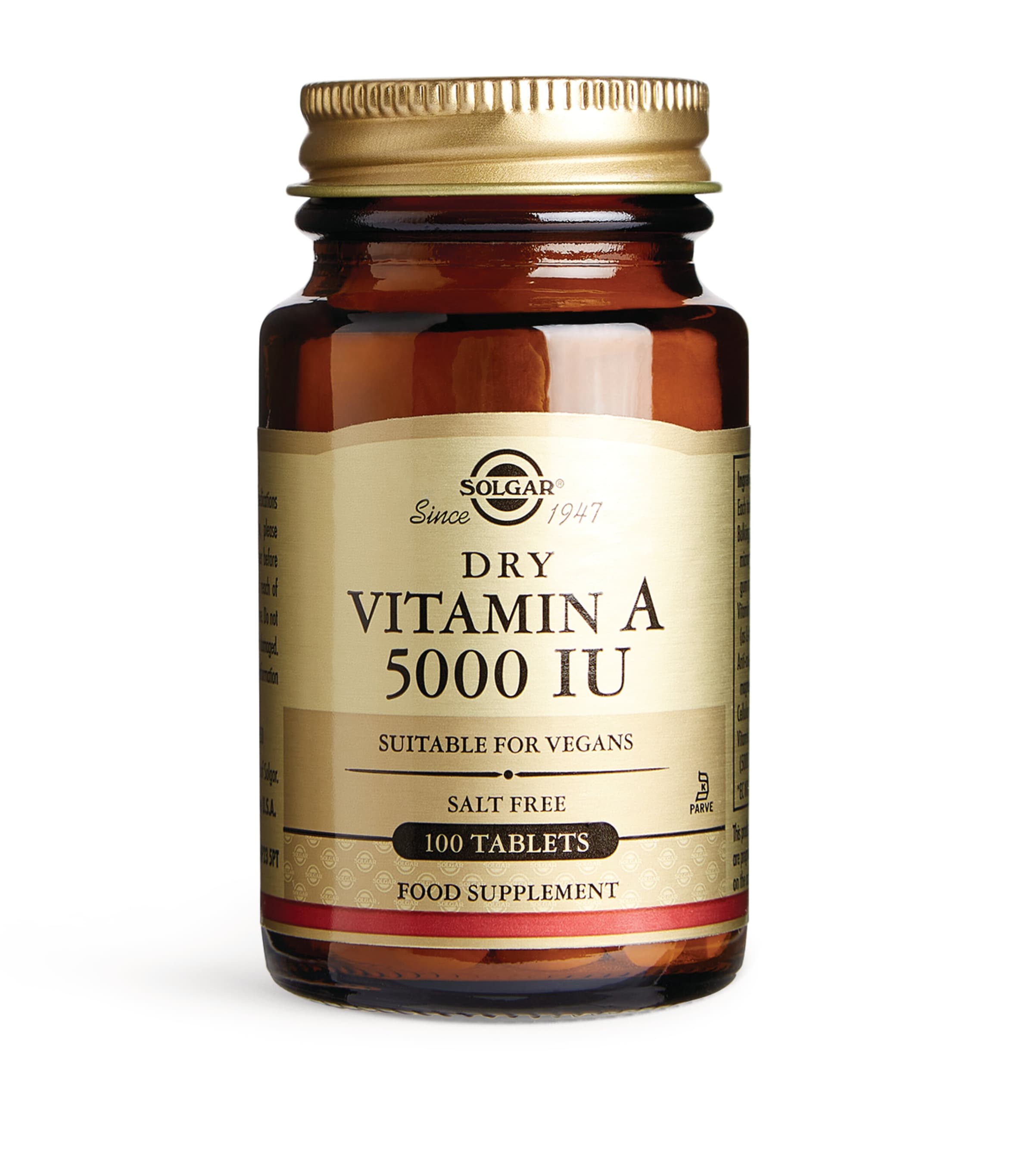 Solgar Dry Vitamin A 5000 Iu