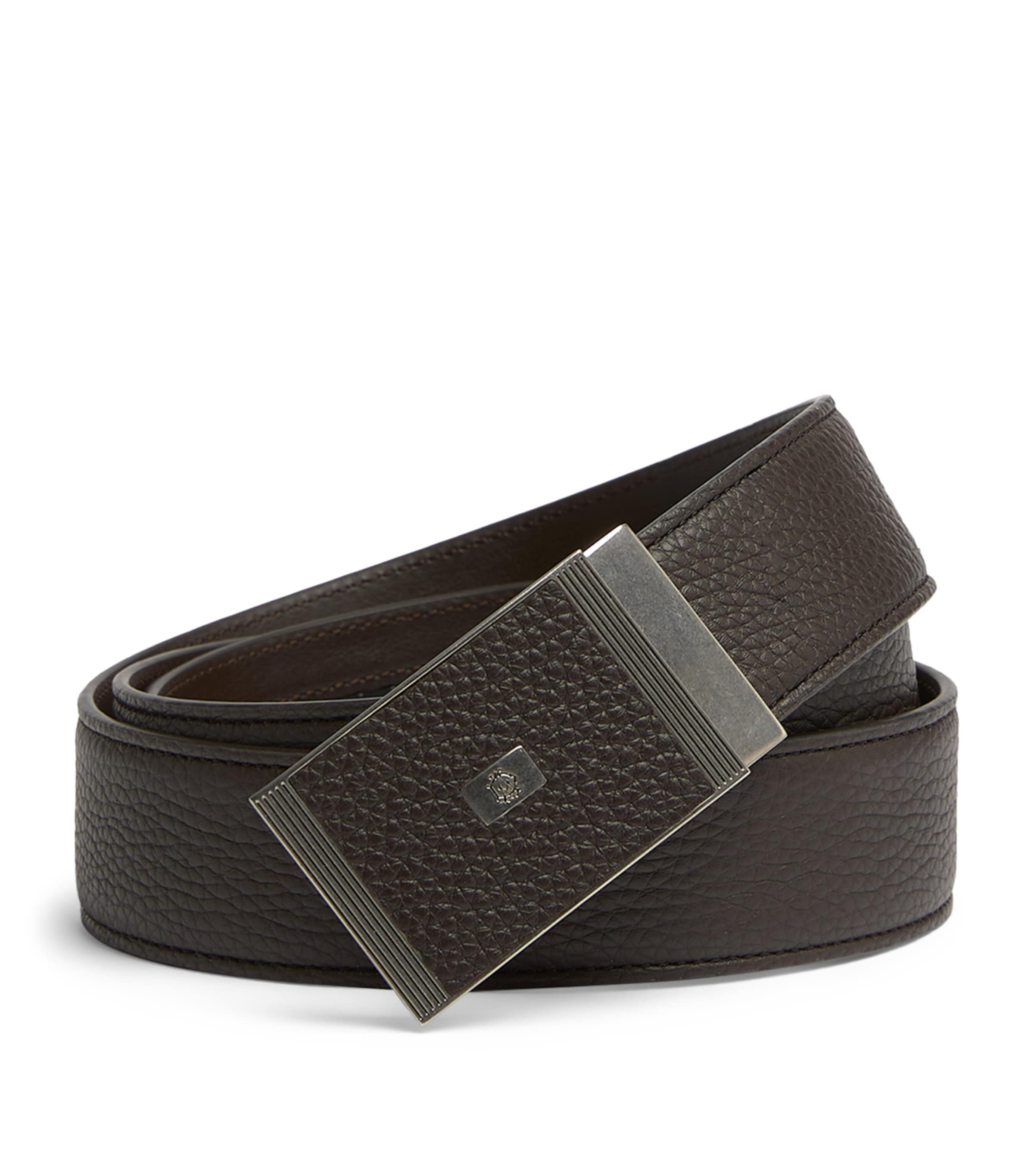 Dunhill Grained Leather Belt Image 1