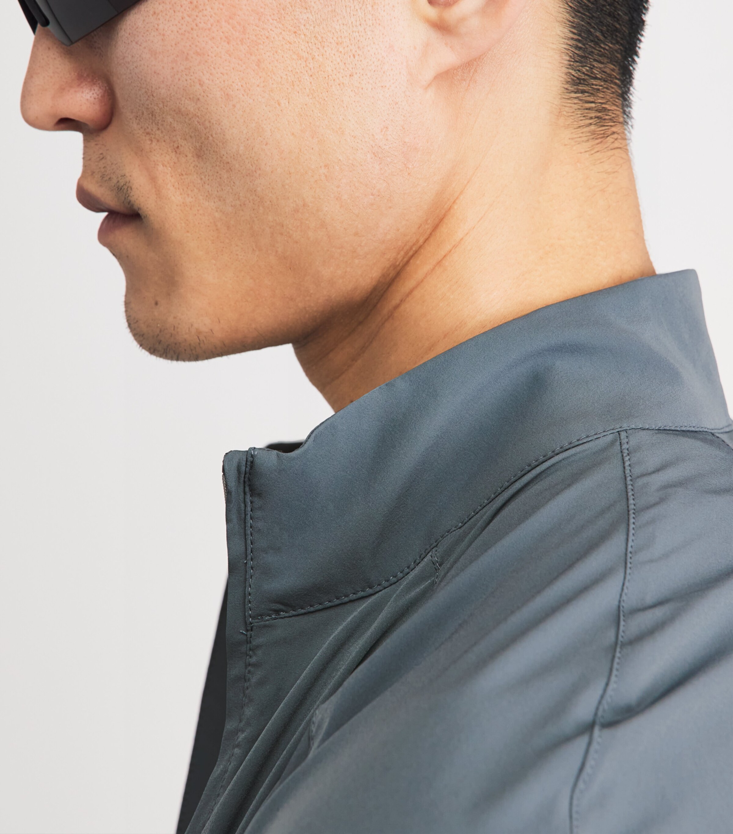 Represent 247 Mens Hooded DNA Track Jacket Dusky Navy Image 3