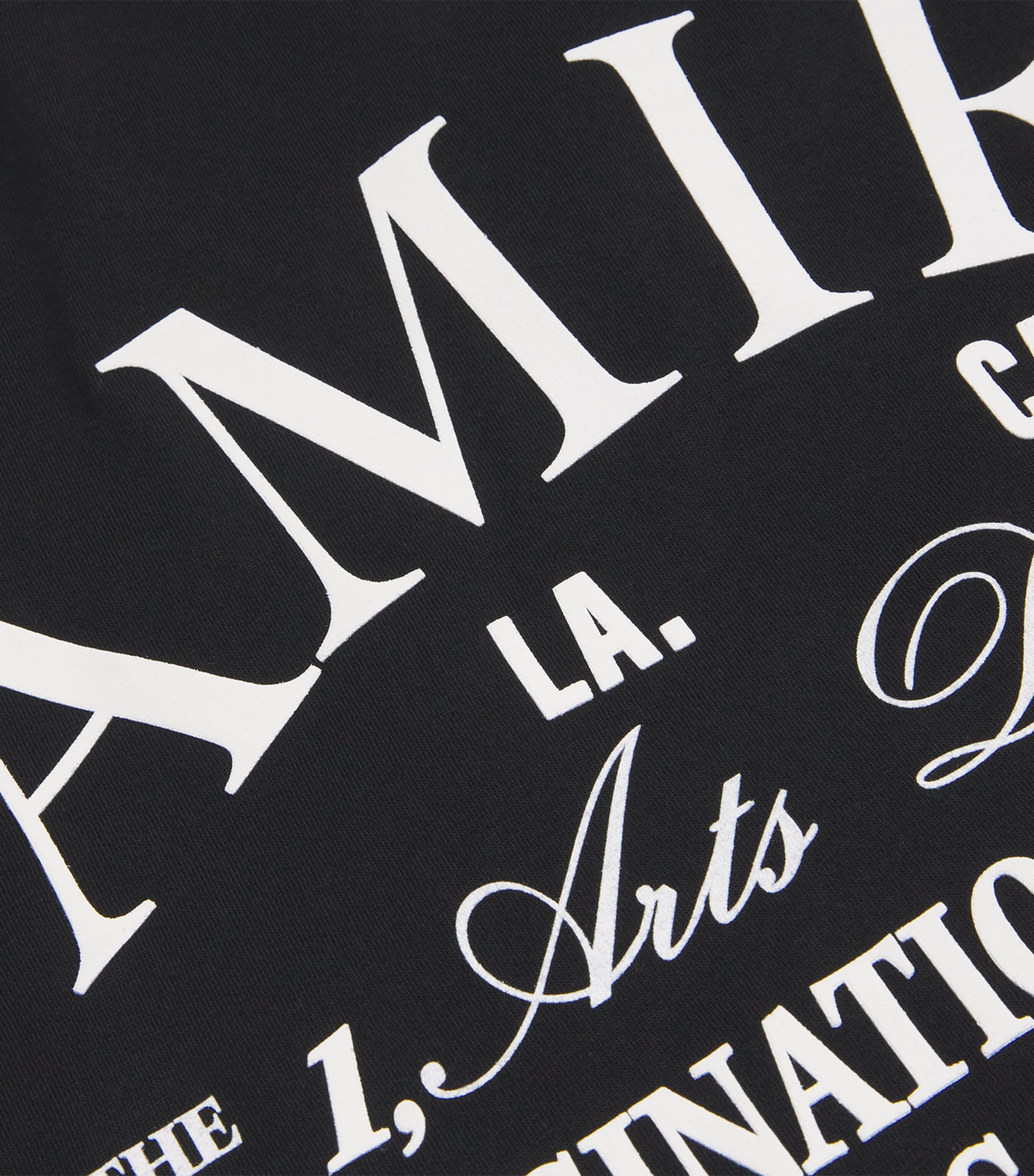 Cotton Arts District T-Shirt 001 - BLACK Image 5