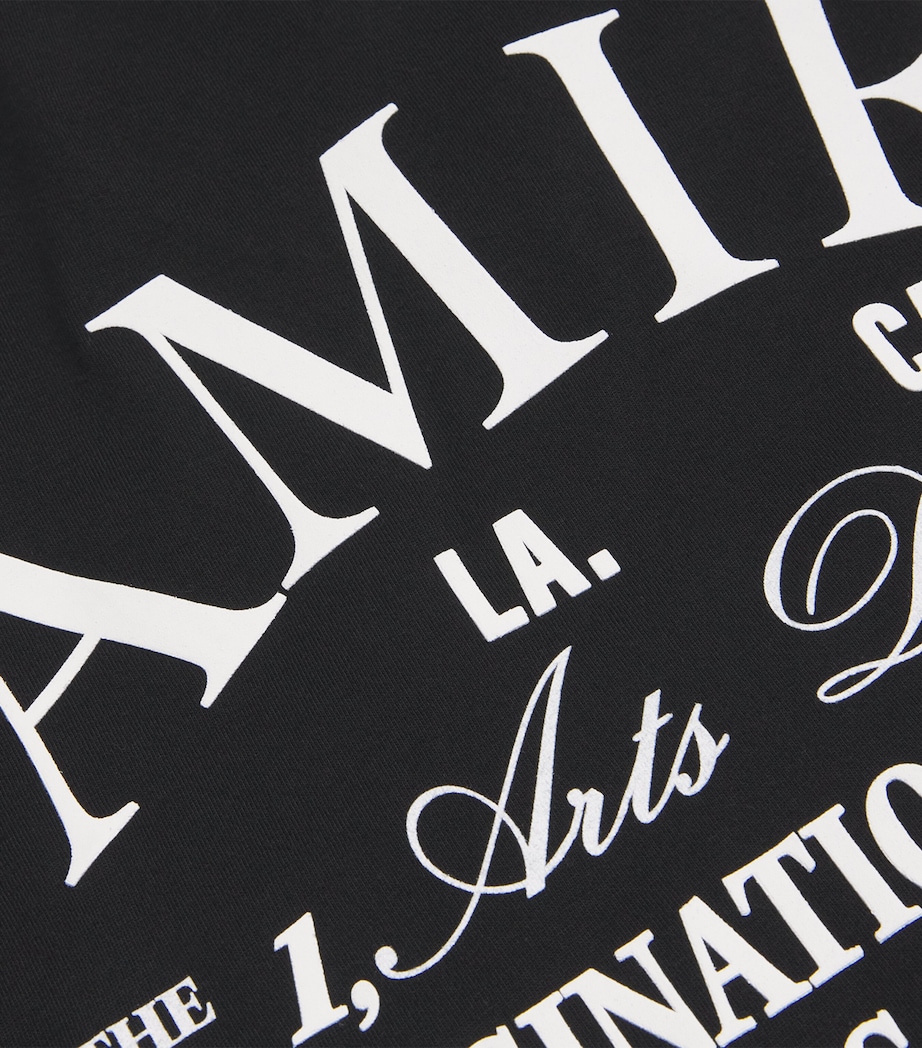 Cotton Arts District T-Shirt 001 - BLACK Image 5