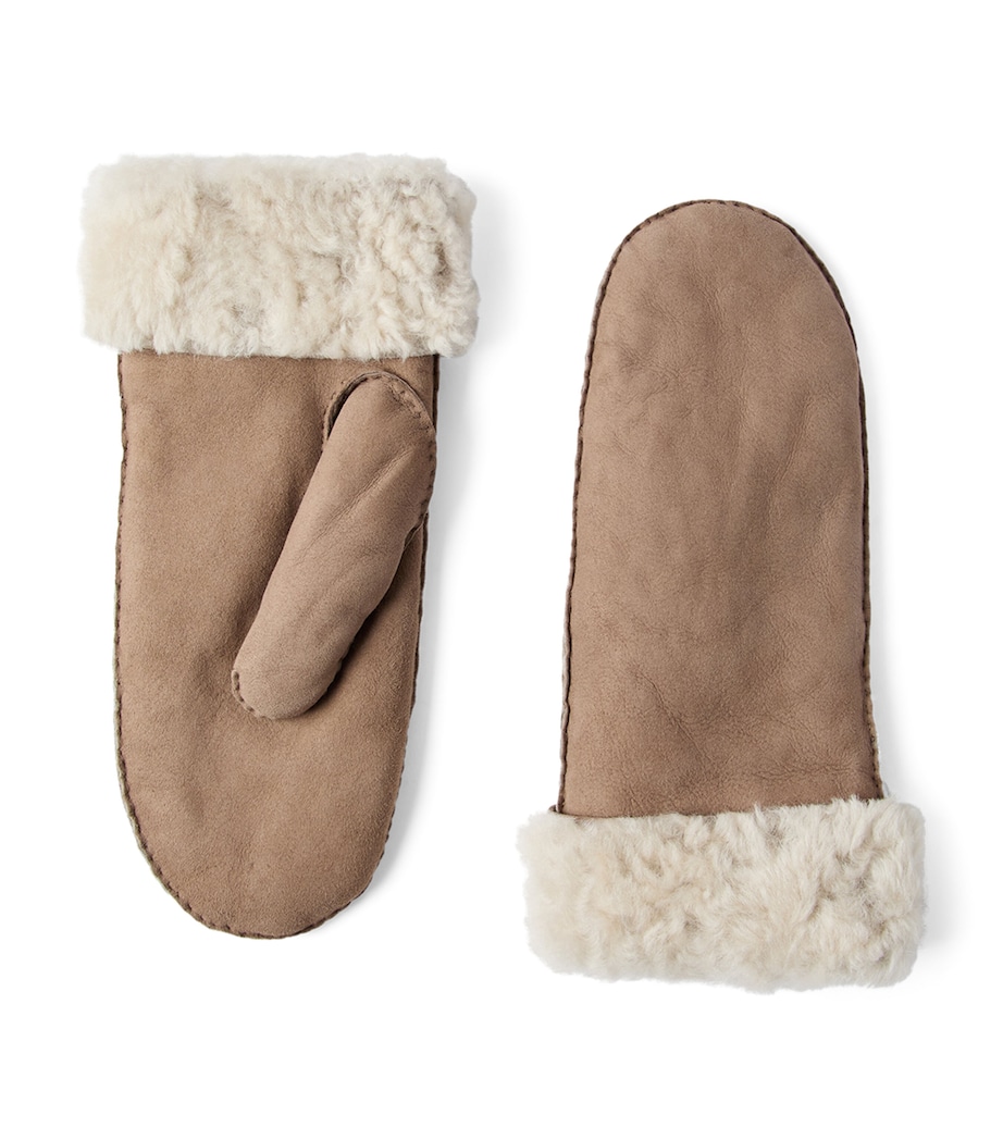 Shearling Mittens C4248 Image 1
