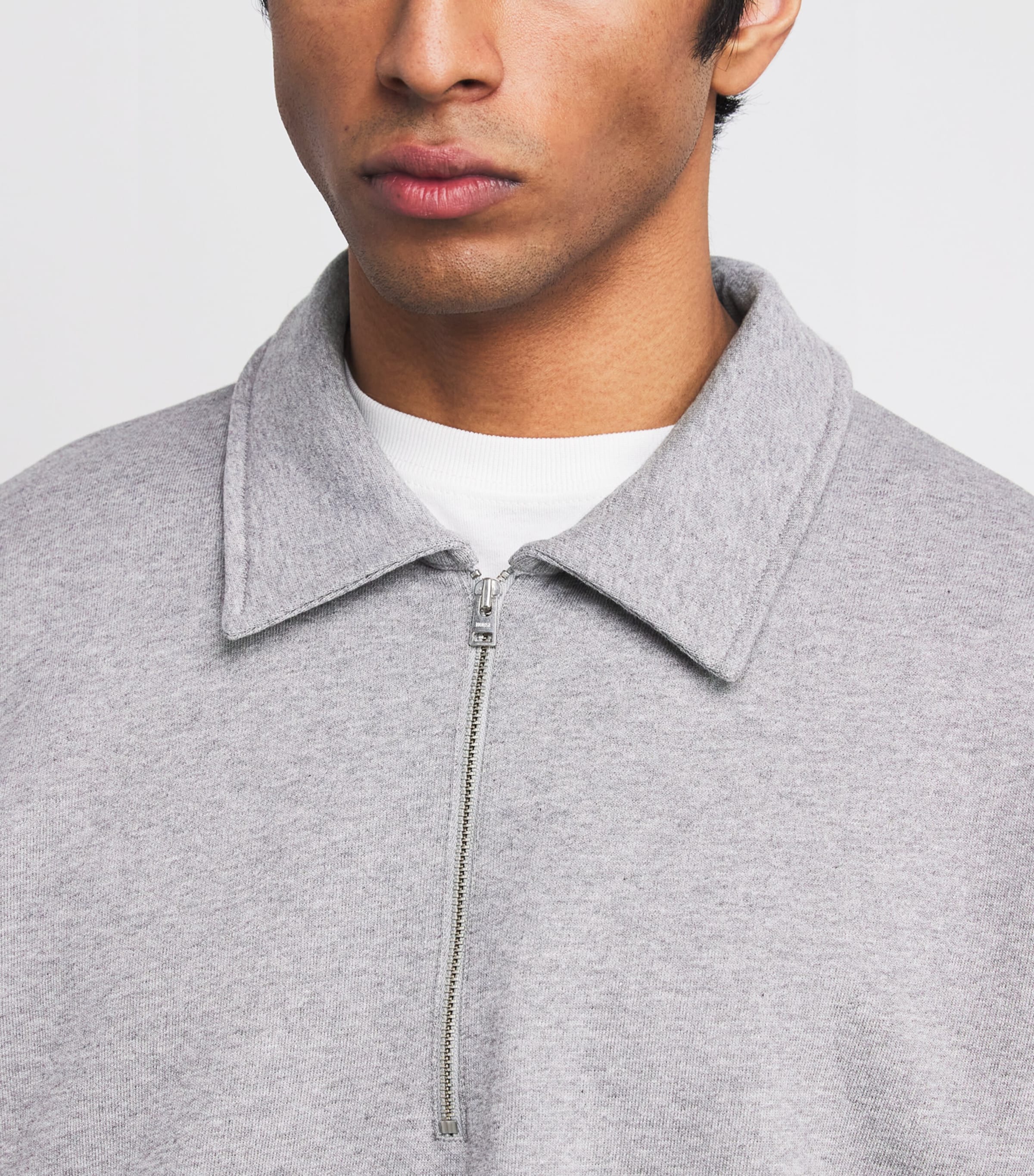 Norse Projects Grey Cotton Half-Zip Sweatshirt | Harrods US