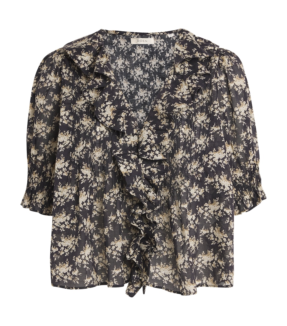 Organic Cotton Henri Blouse NIOR ROSIER FLORAL Image 1