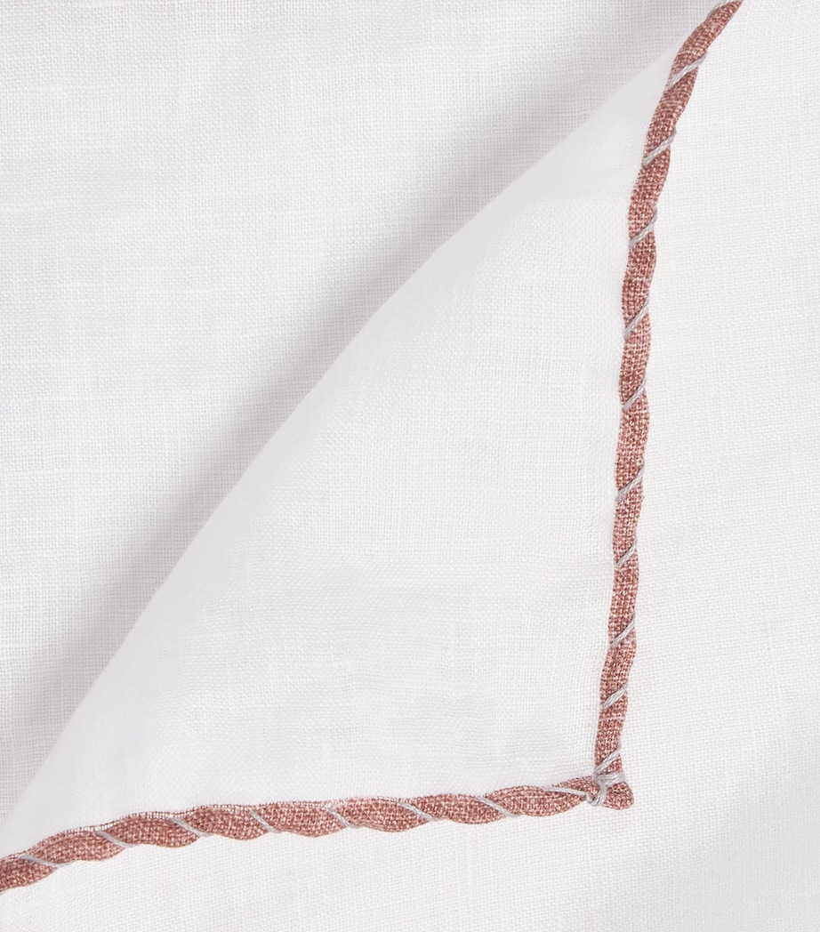 Eleventy Cotton-Wool Pocket Square Avorio E Sale Dell'h Image 3