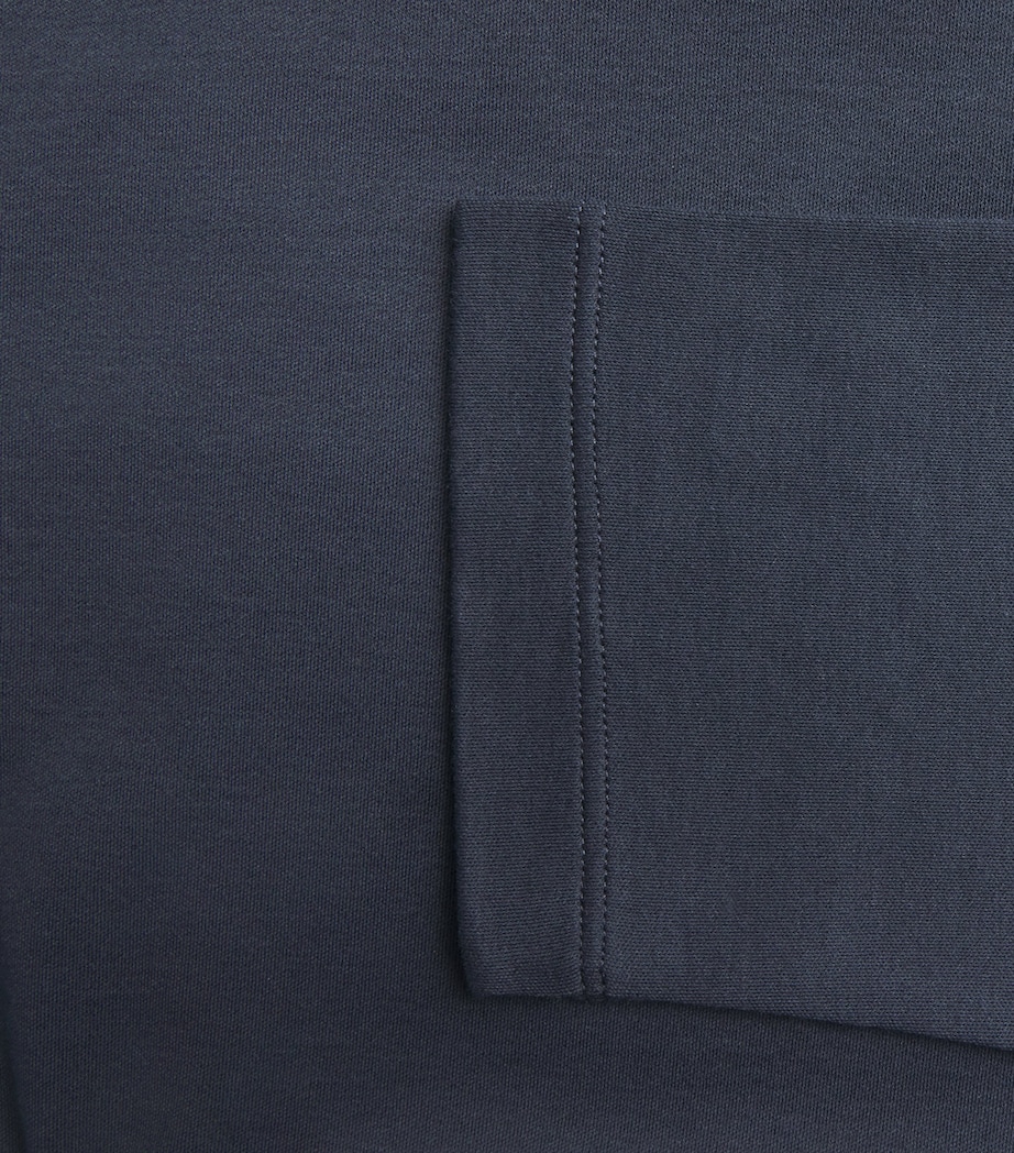 Brioni Mens Cotton Long-Sleeve T-Shirt Image 6