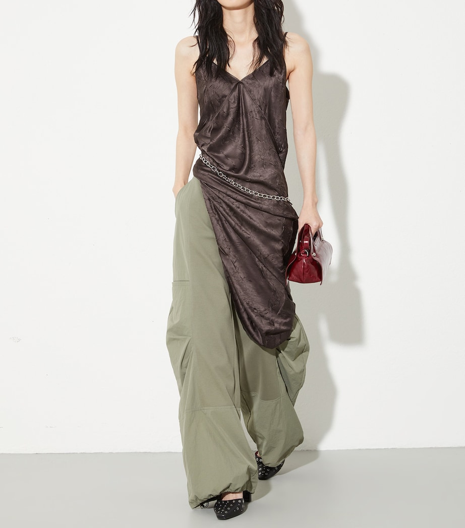 Jersey Popper Sweatpants SAGE Image 2