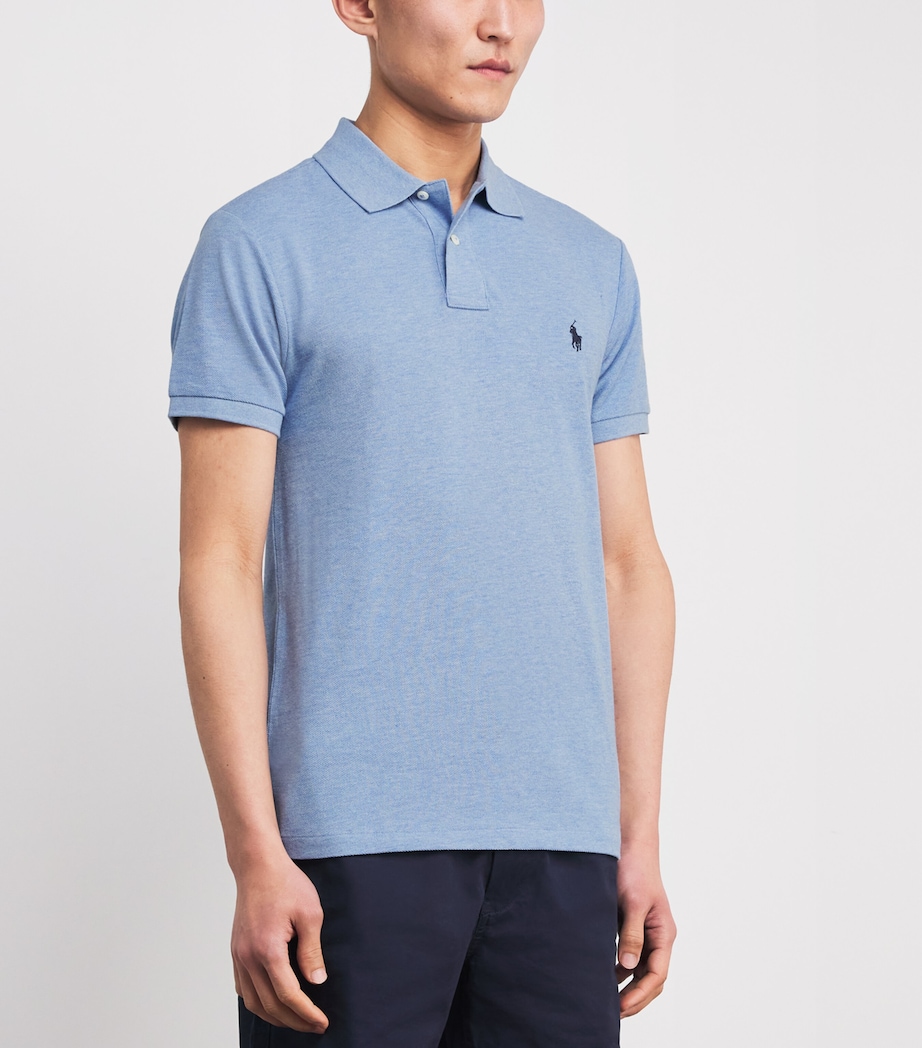 Cotton Polo Pony Polo Shirt JAMAICA HEATH Image 3