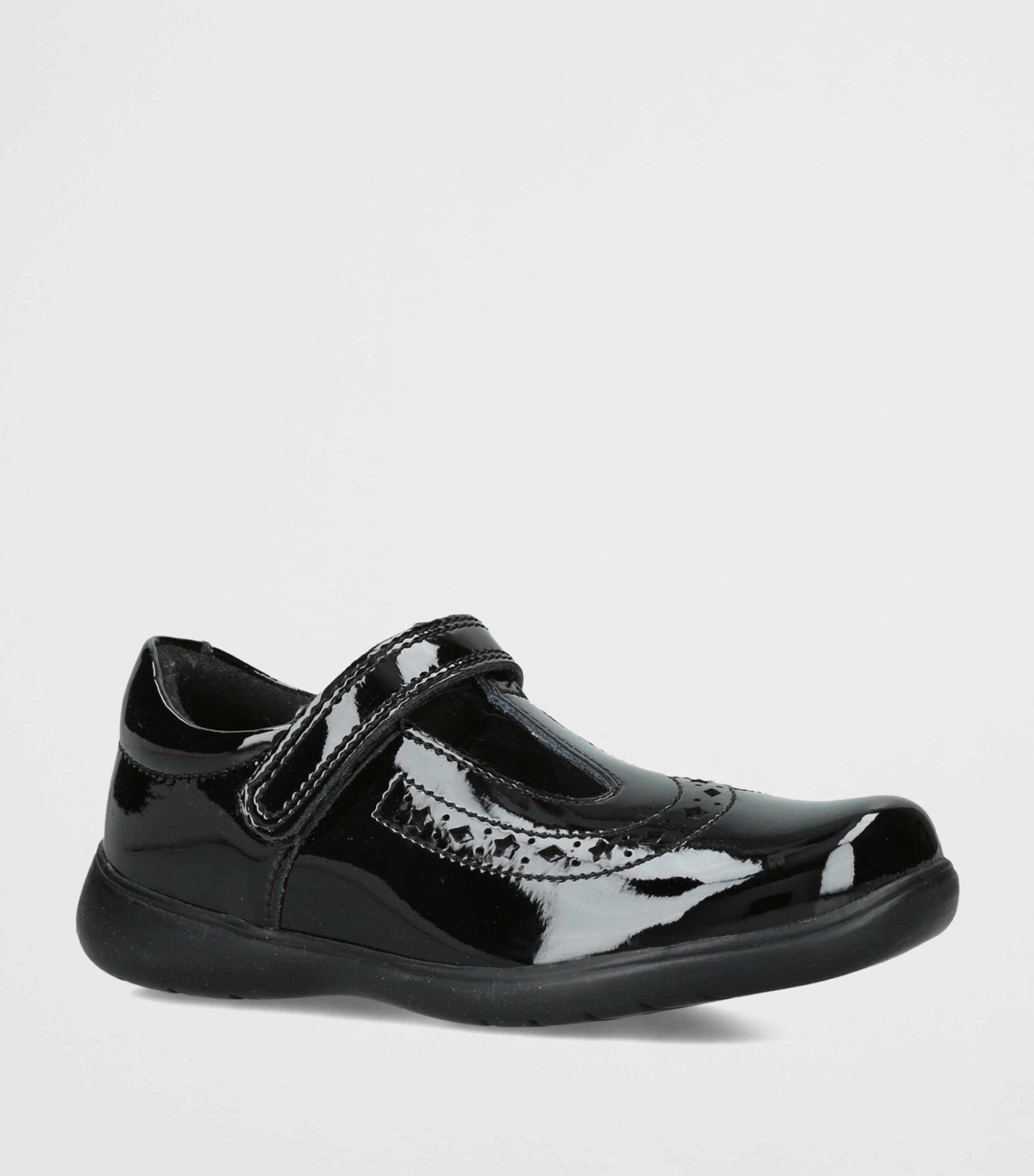 Start-Rite Patent Leather Hope School Shoes Black Image 3