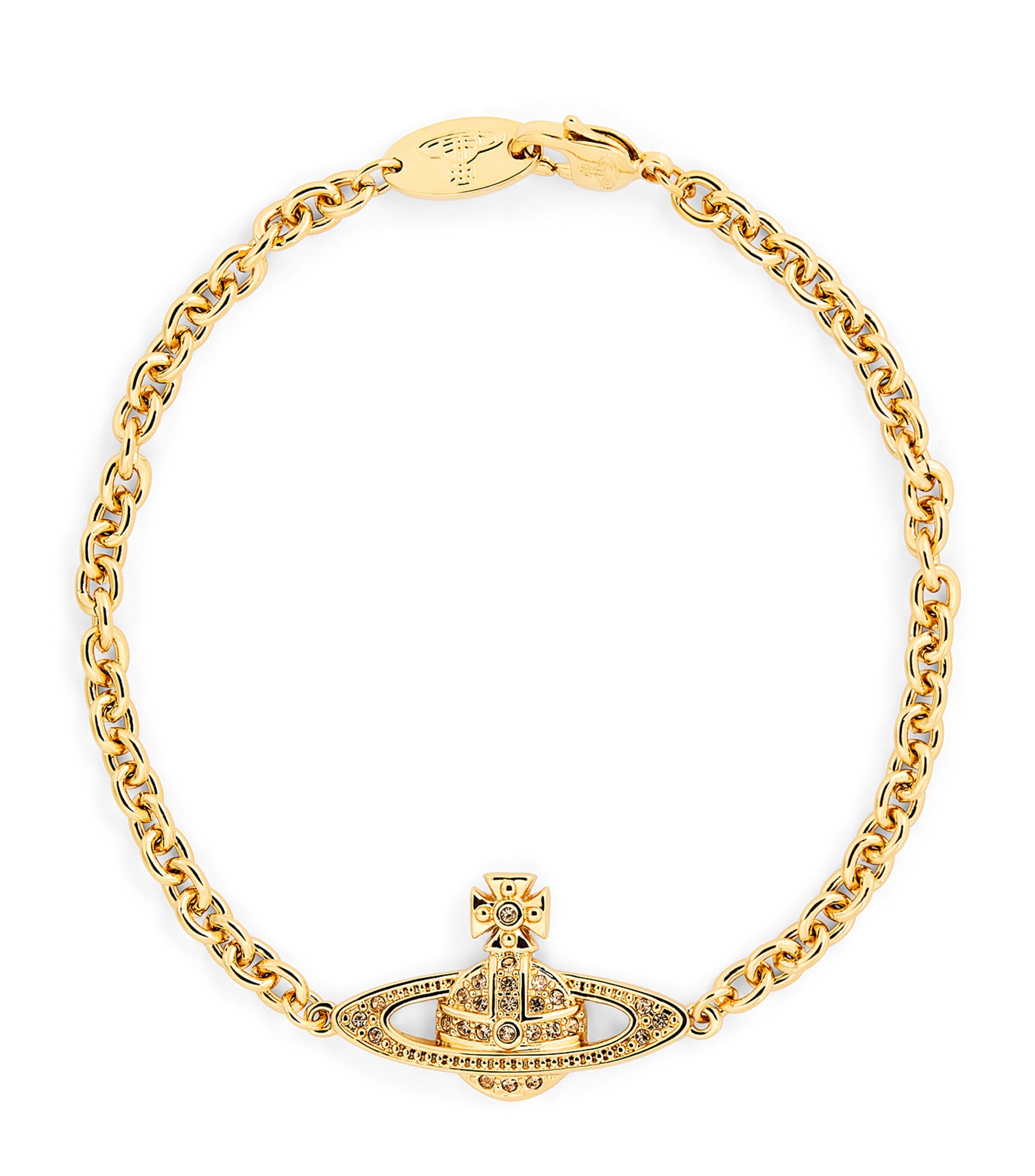 アクセサリー viviennewestwood MINIBASRELIEF ORB Vivienne Westwood Mini Bas Relief Orb Silver Pink Necklace