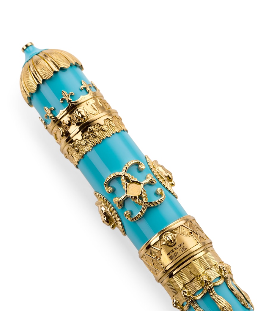 Resin and Yellow Gold Montgolfier Fountain Pen MULTI Image 6